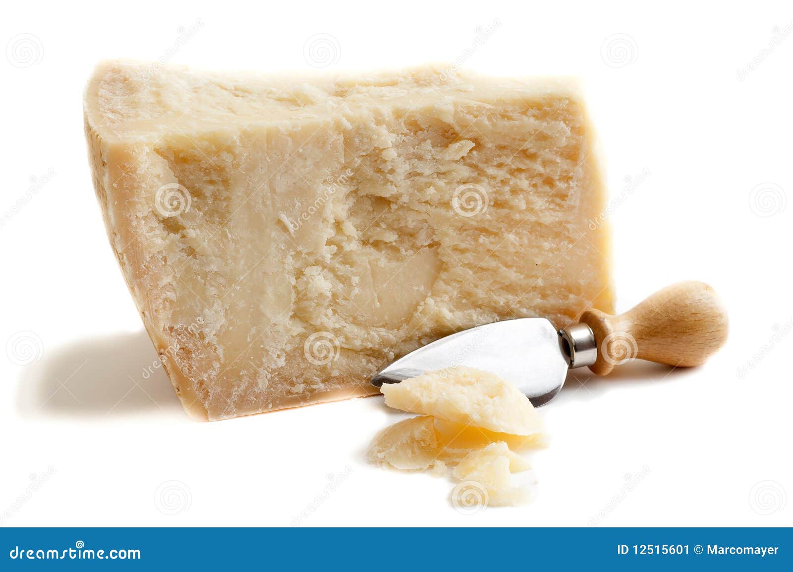 Parmesan cheese on white stock image. Image of clipping 12515601