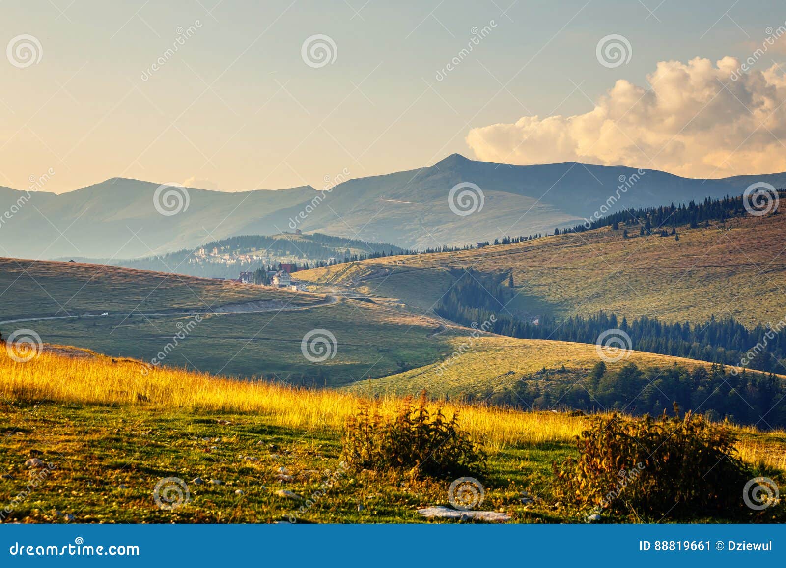 Parnag Mountains in Romania Stock Image Image of peak, destination