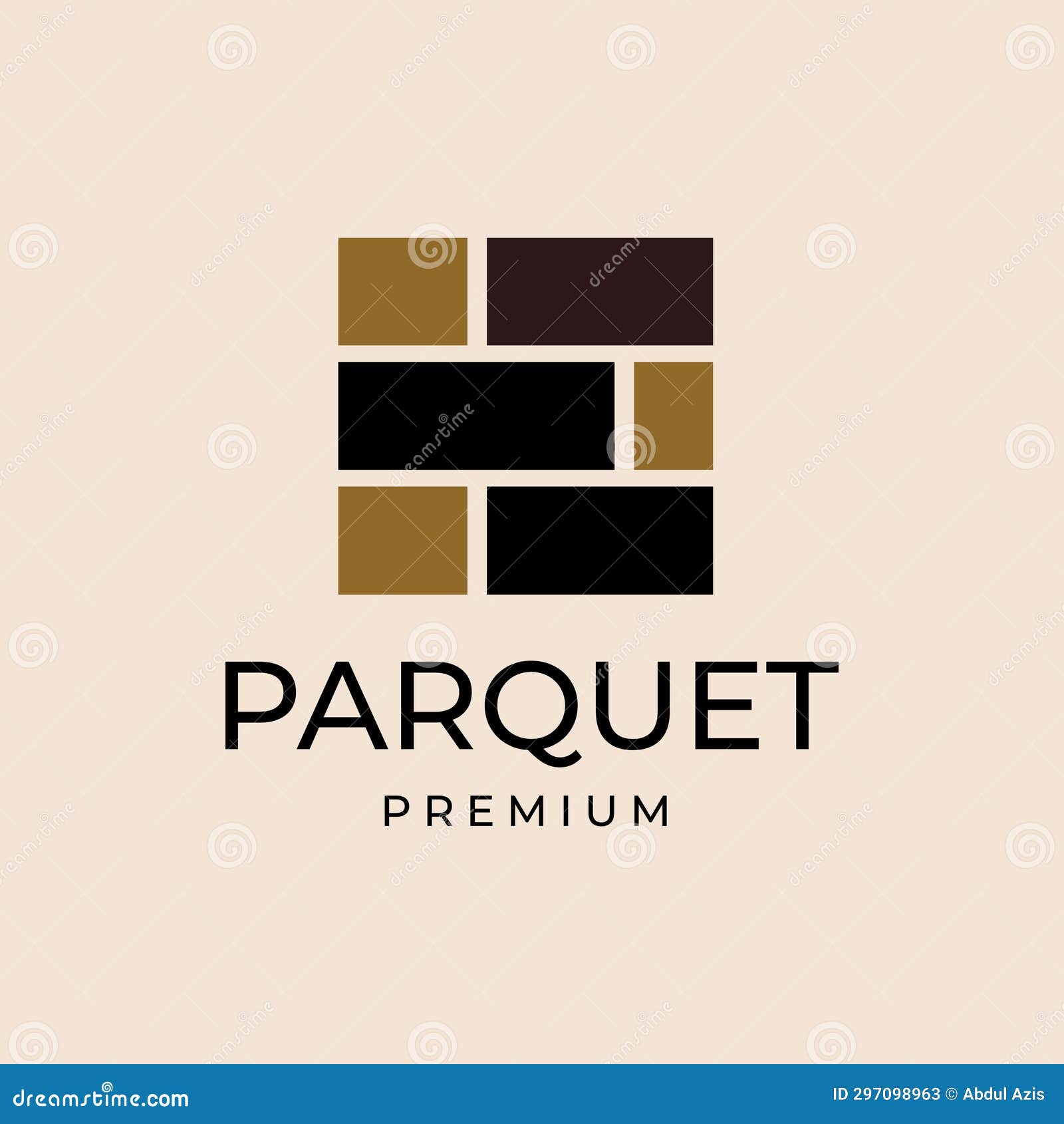 Parquet Flooring Logo Vector Vinyl Illustration Design Stock