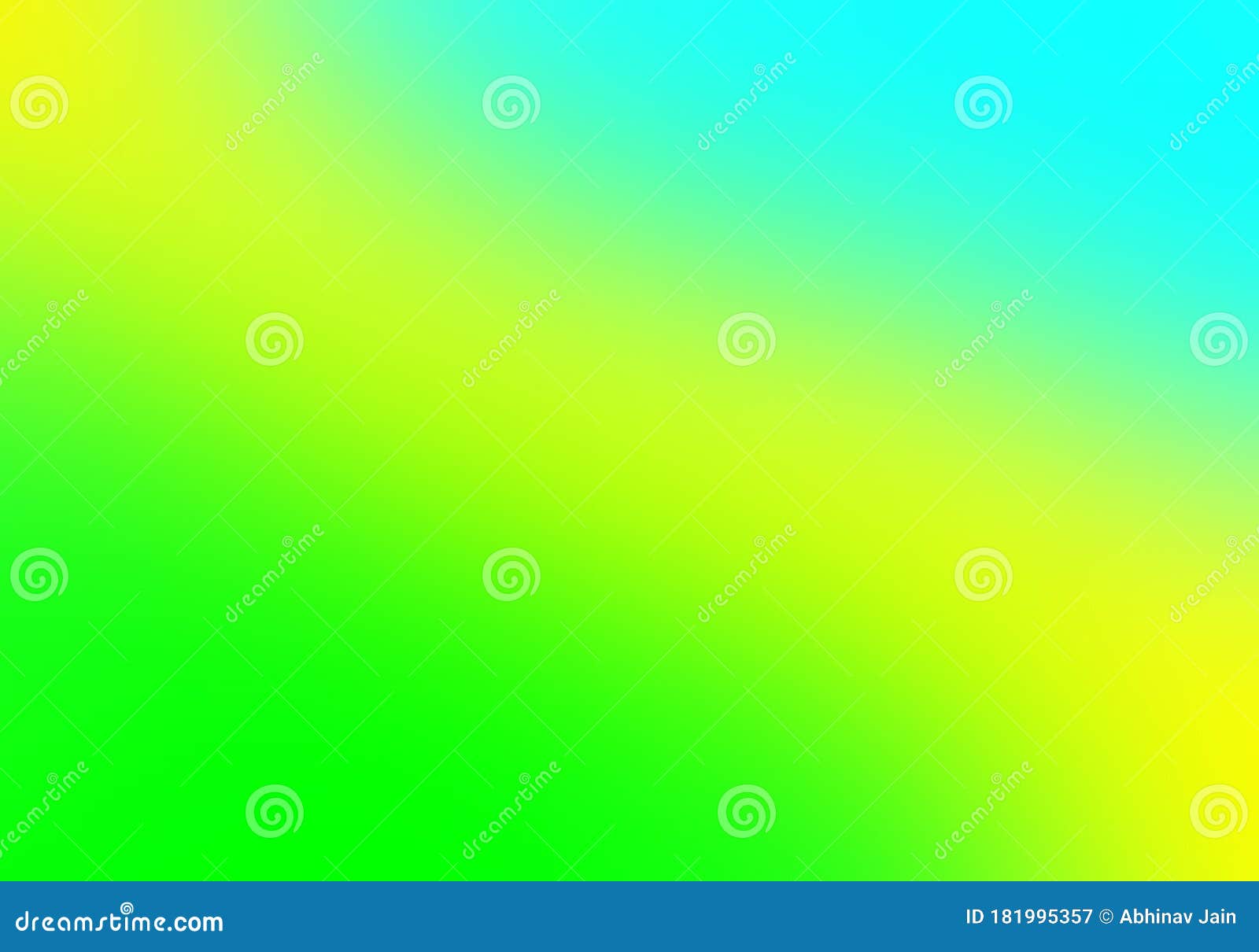 Parrot Green and Blue Gradient Blur Background. Bright Colors ...