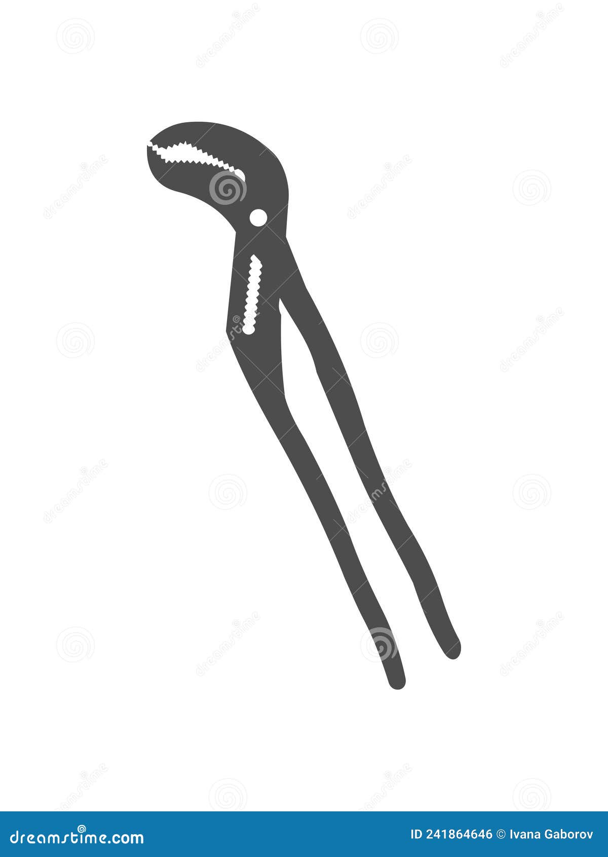 Parrot Pliers stock vector. Illustration of beak, logo 241864646