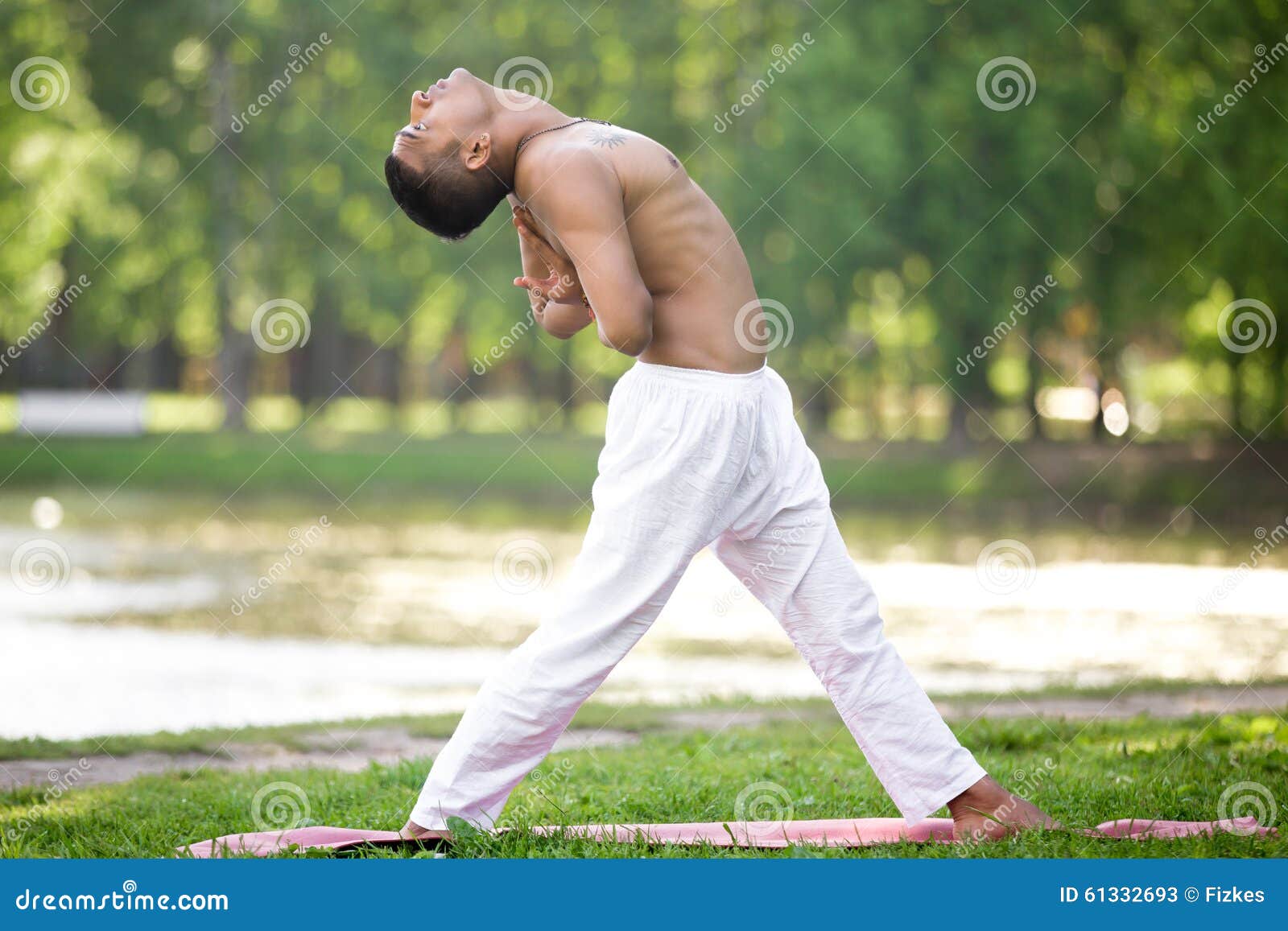 parsavottanasana, step 2
