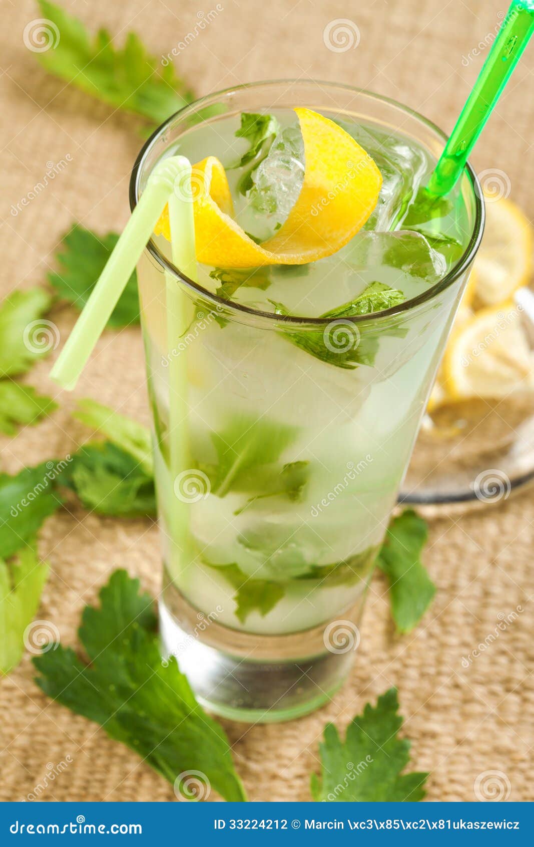 Parsley drink stock photo. Image of color, refreshment 33224212