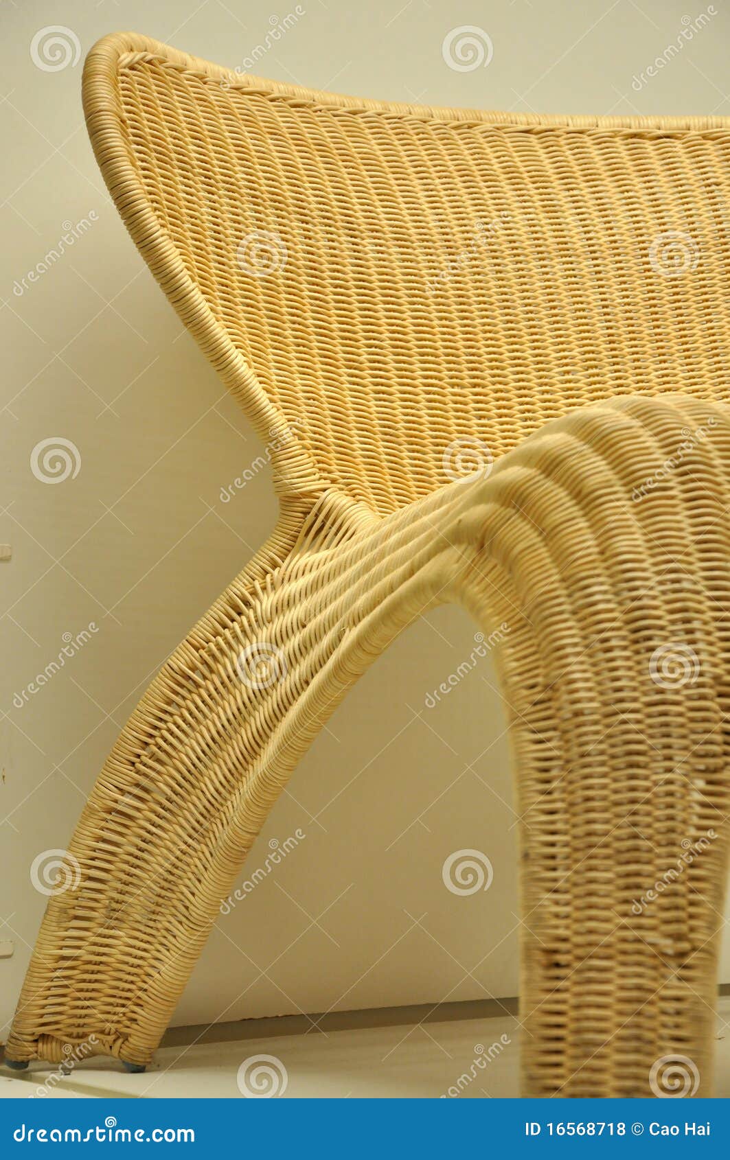 Part of cane chair stock photo. Image of home, furniture 16568718