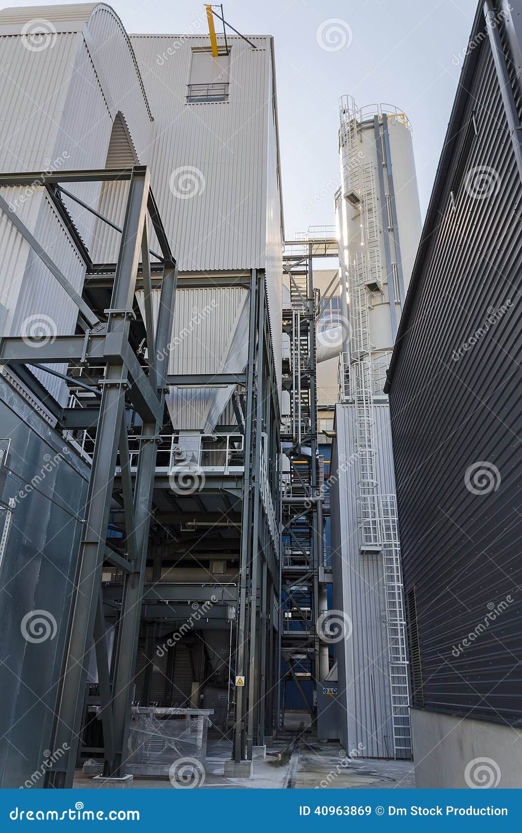 Part of Industrial Power Plant Stock Image Image of engineering