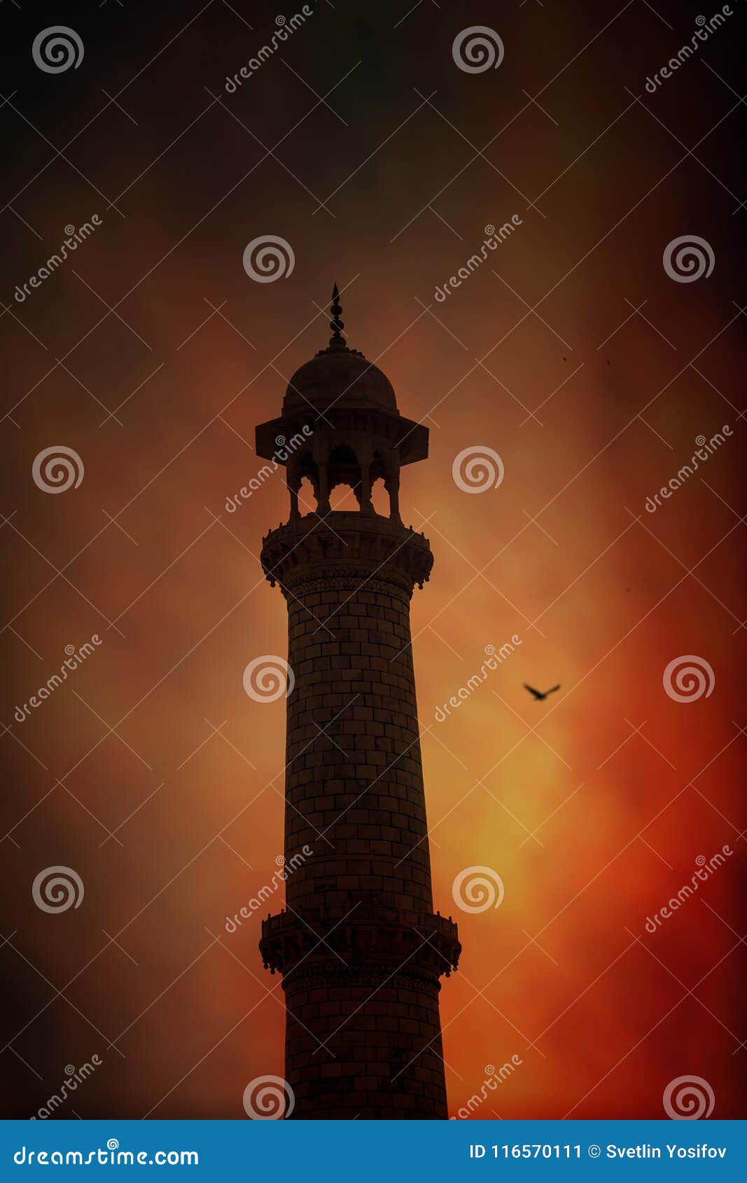 Part Of Roof Top Of Taj Mahal Stock Image Image Of Historical Marble