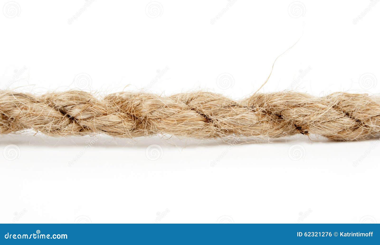 Part Of Rough Rope Closeup Isolated On White Stock Photo Image of
