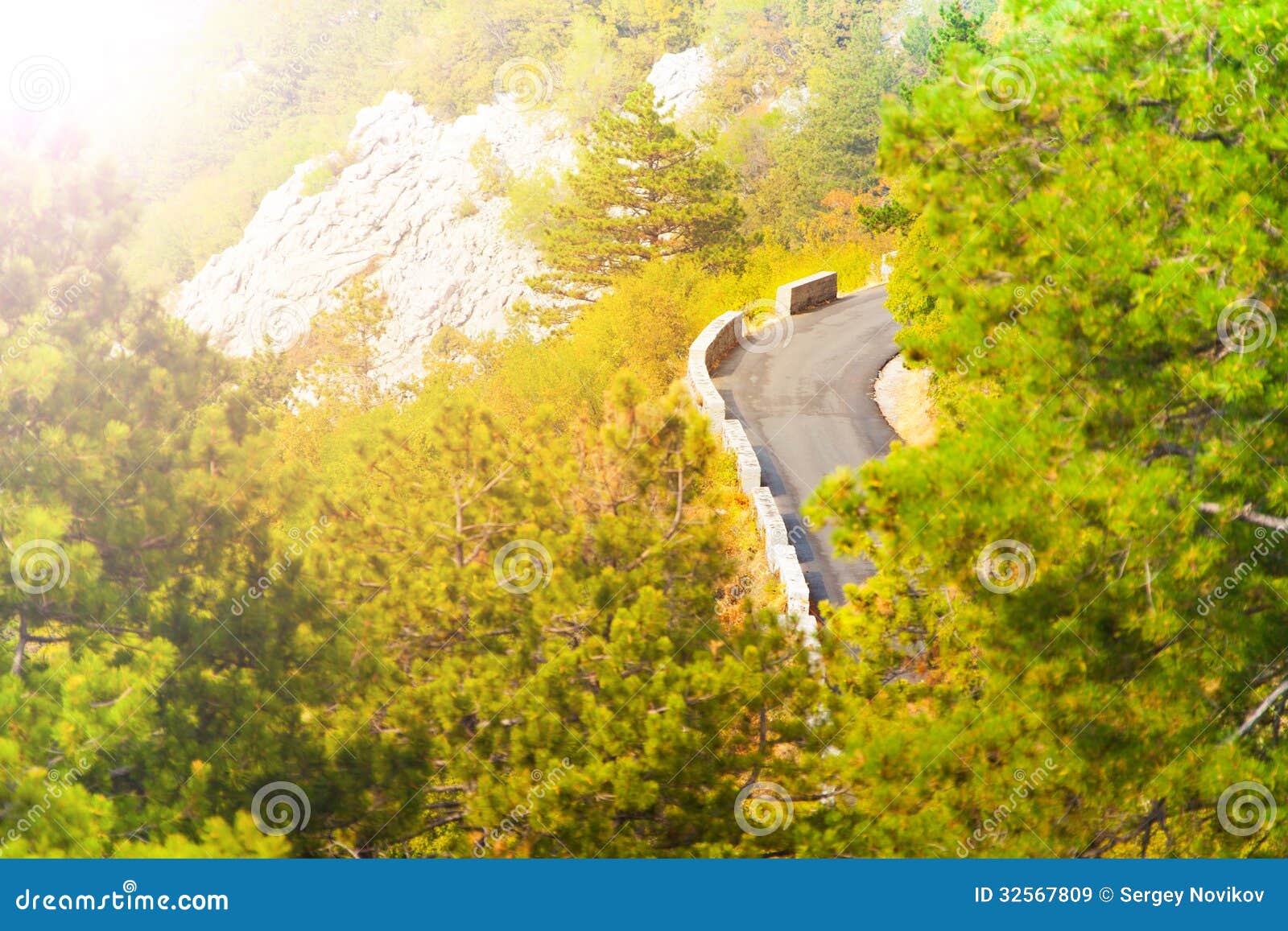 Part of serpentine road stock image. Image of historic 32567809