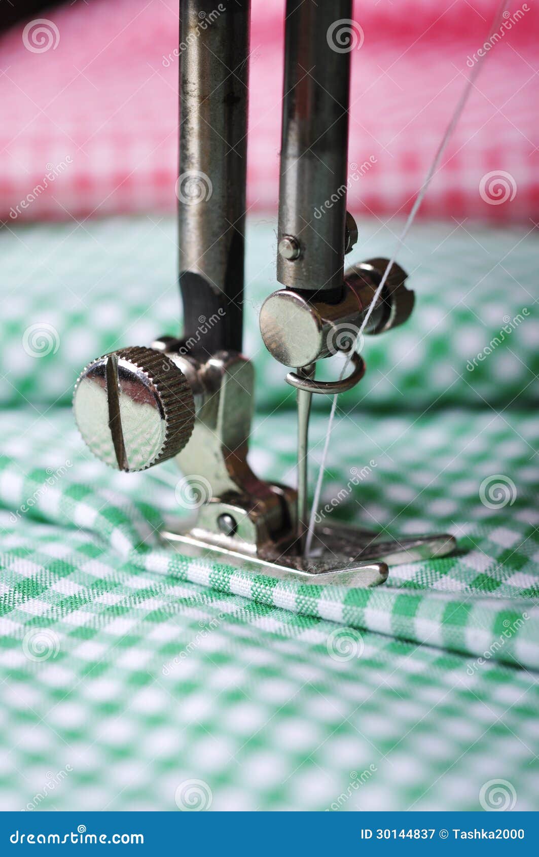 Sewing machine stock image. Image of dressmaker, factory 30144837
