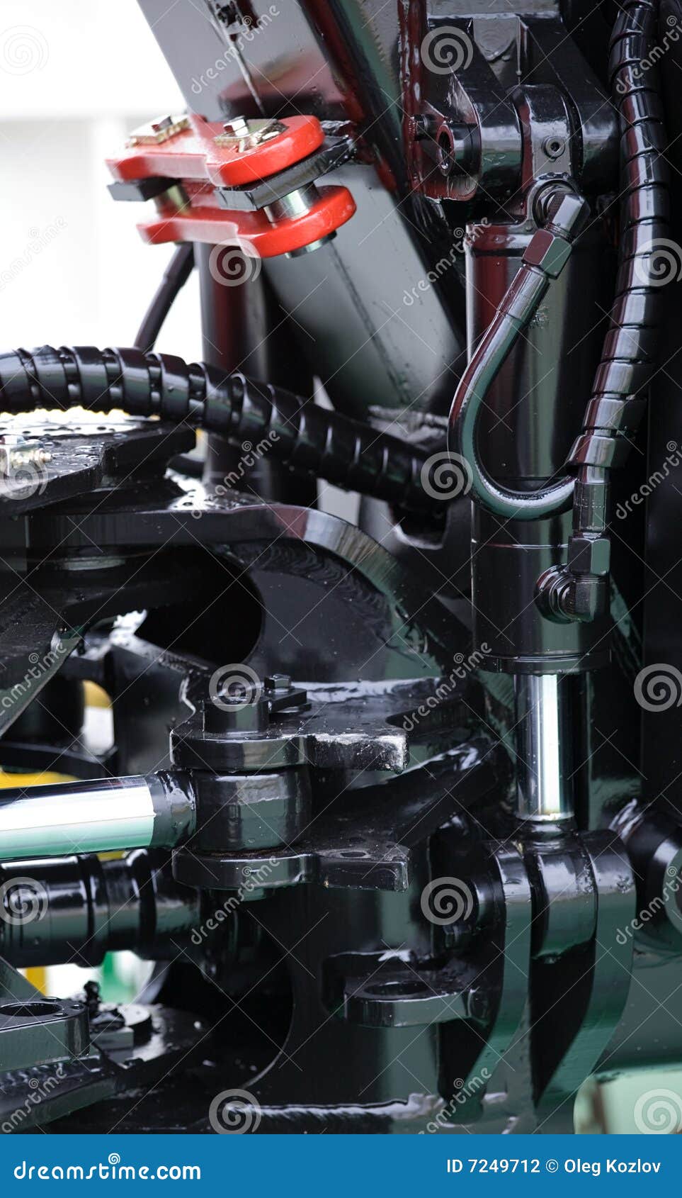 Part of tractor mechanism stock photo. Image of mechanism 7249712