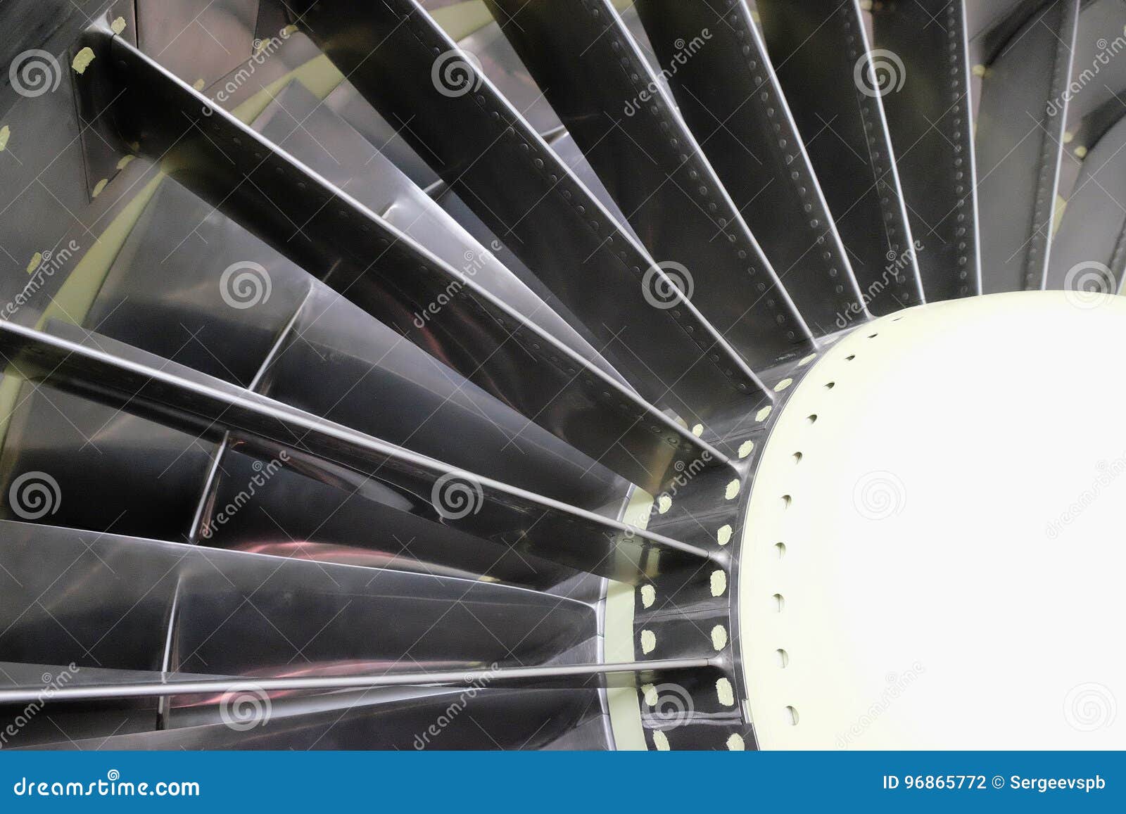 Part of the Turbojet Engine Stock Photo Image of airplane, aircraft