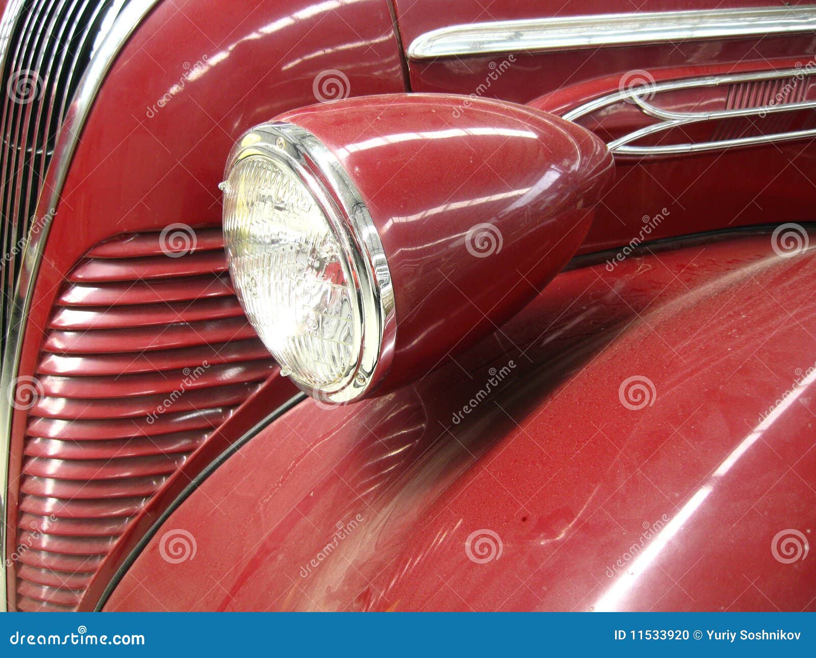 A part of vintage car stock photo. Image of collector 11533920