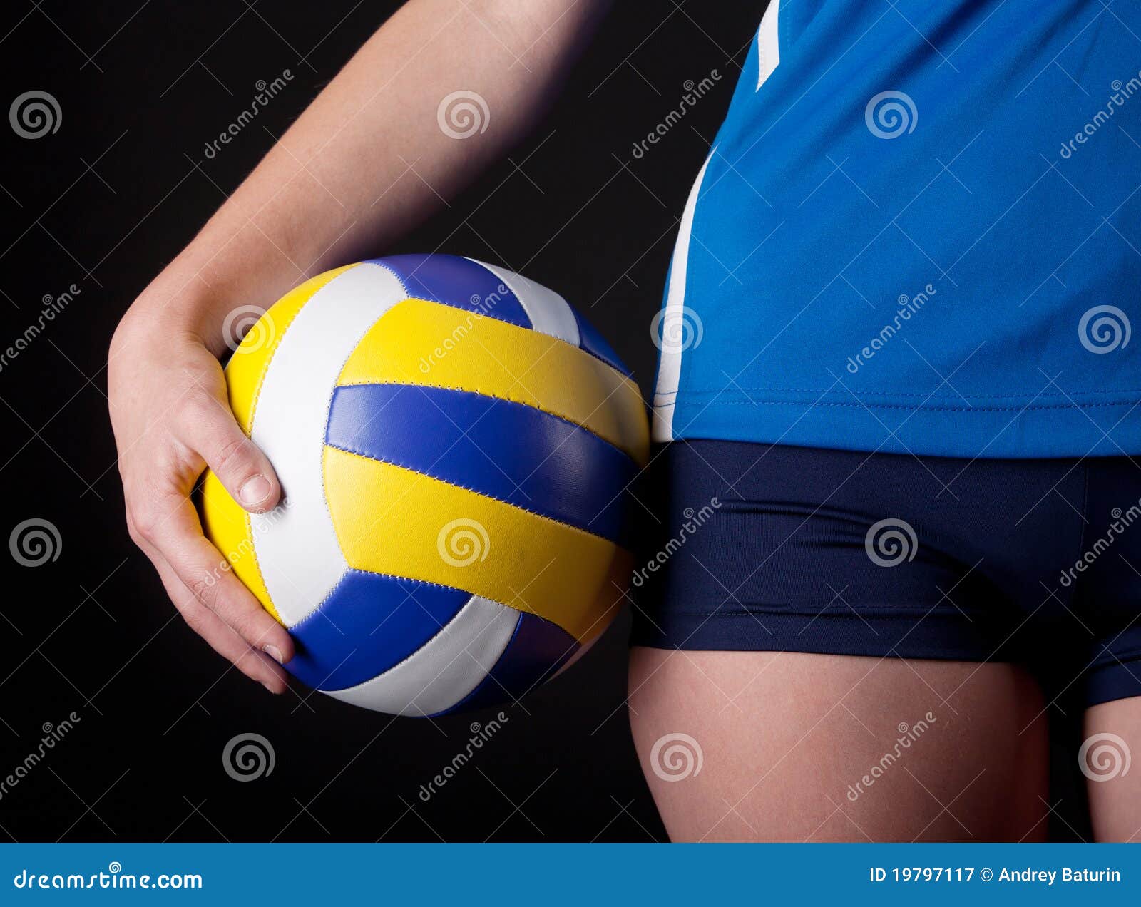 Part of Woman S Body with Ball Stock Image - Image of fitness ...