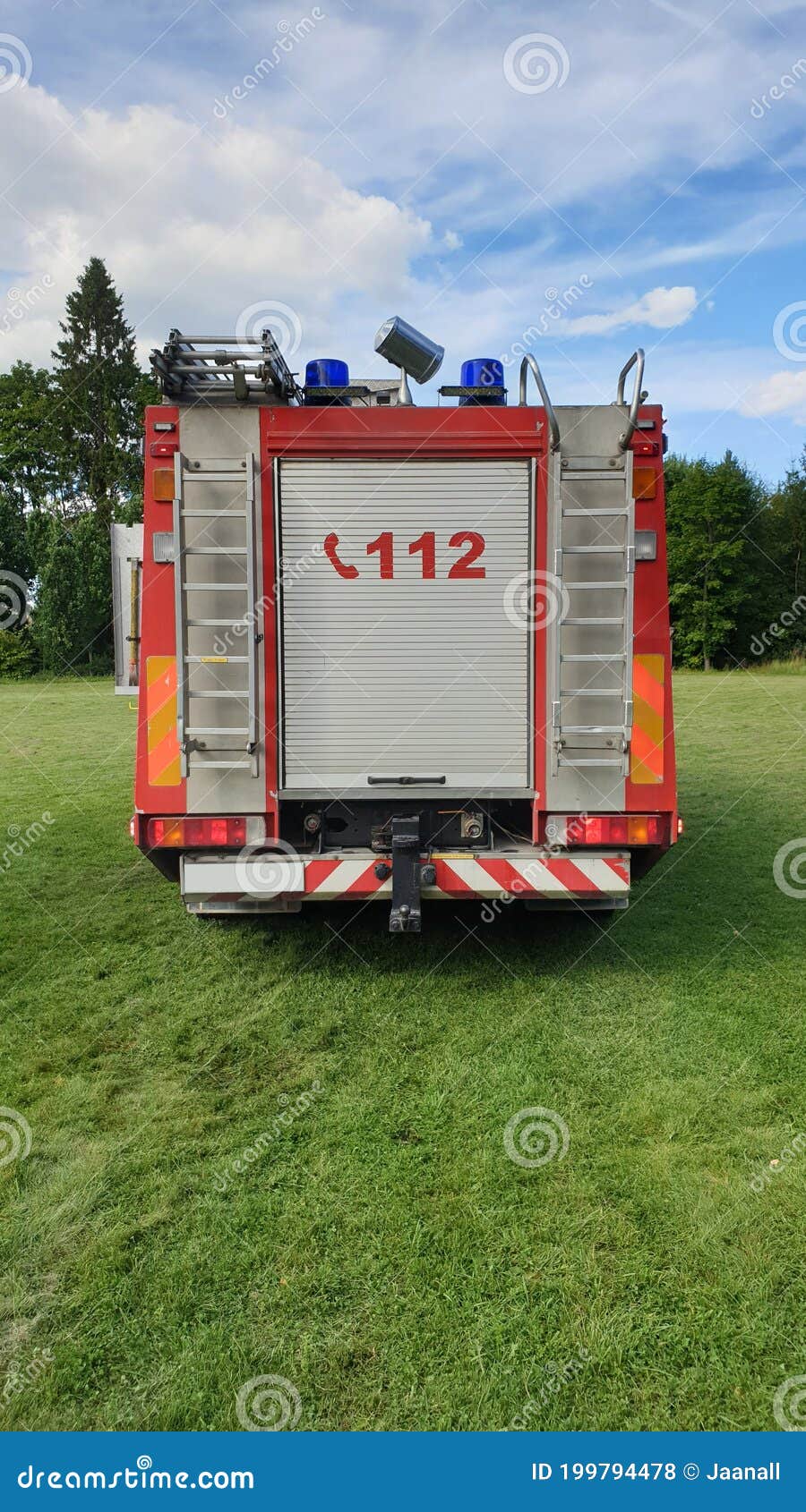 Camión spannbettlaken 911 emergencia coche de bomberos 