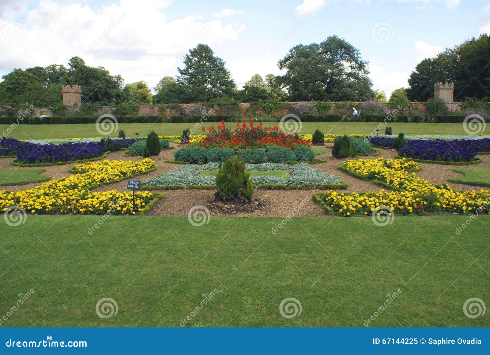 Parterre stock image. Image of flowers, creative, botanic 67144225