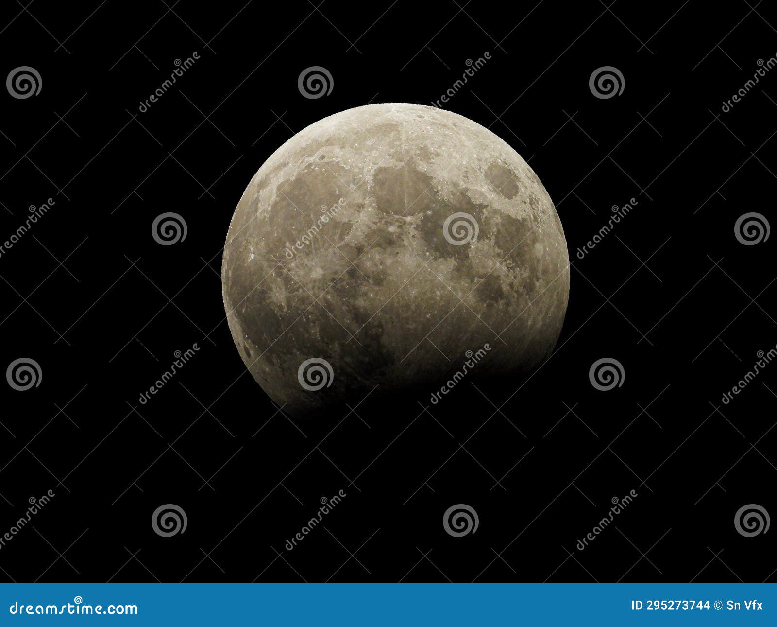 Partial Lunar Eclipse View From Jakarta Indonesia 2017 Lunar