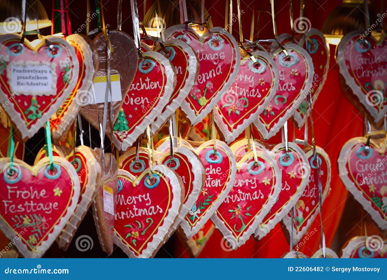 Immagini Particolari Di Natale.Particolari Del Mercato Di Natale Fotografia Stock Immagine Di Appendere Mercato 22606482
