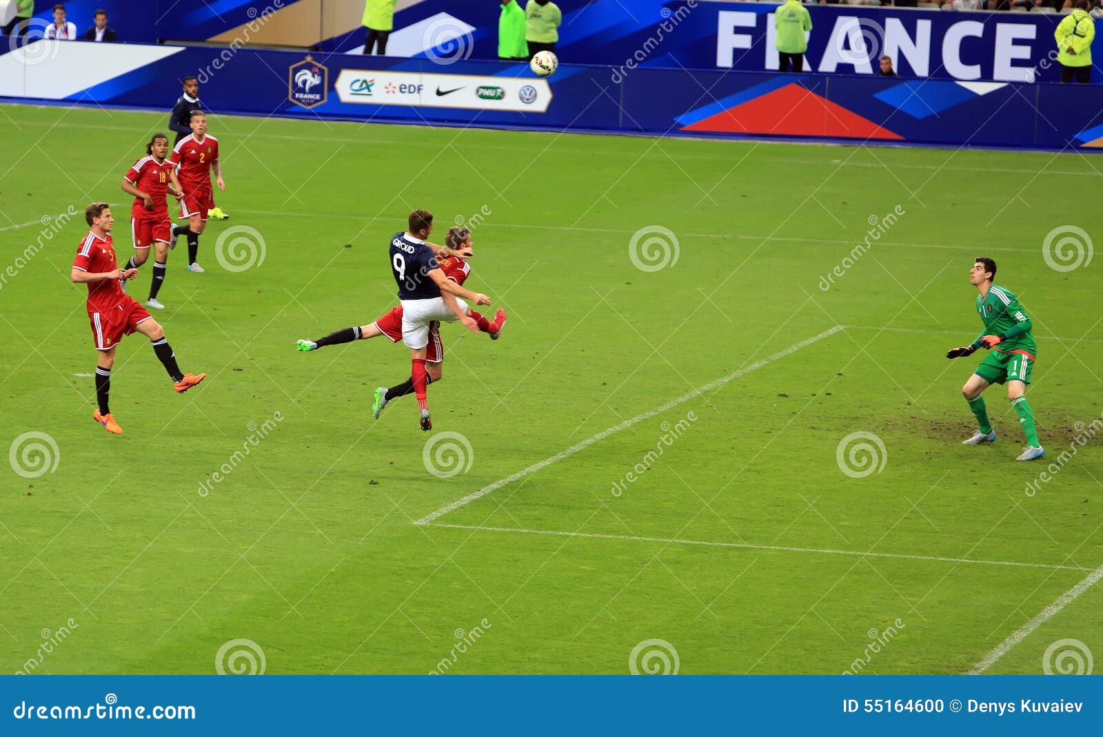 partido de fútbol de francia