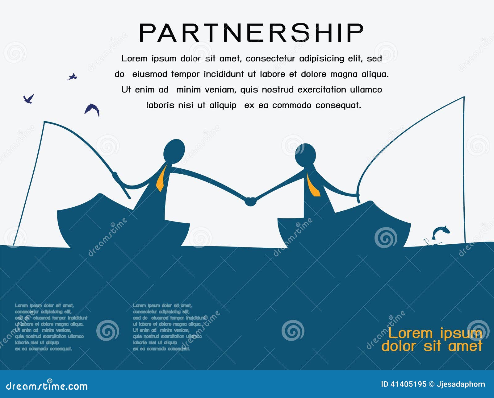 Partnership Stock Vector - Image: 41405195