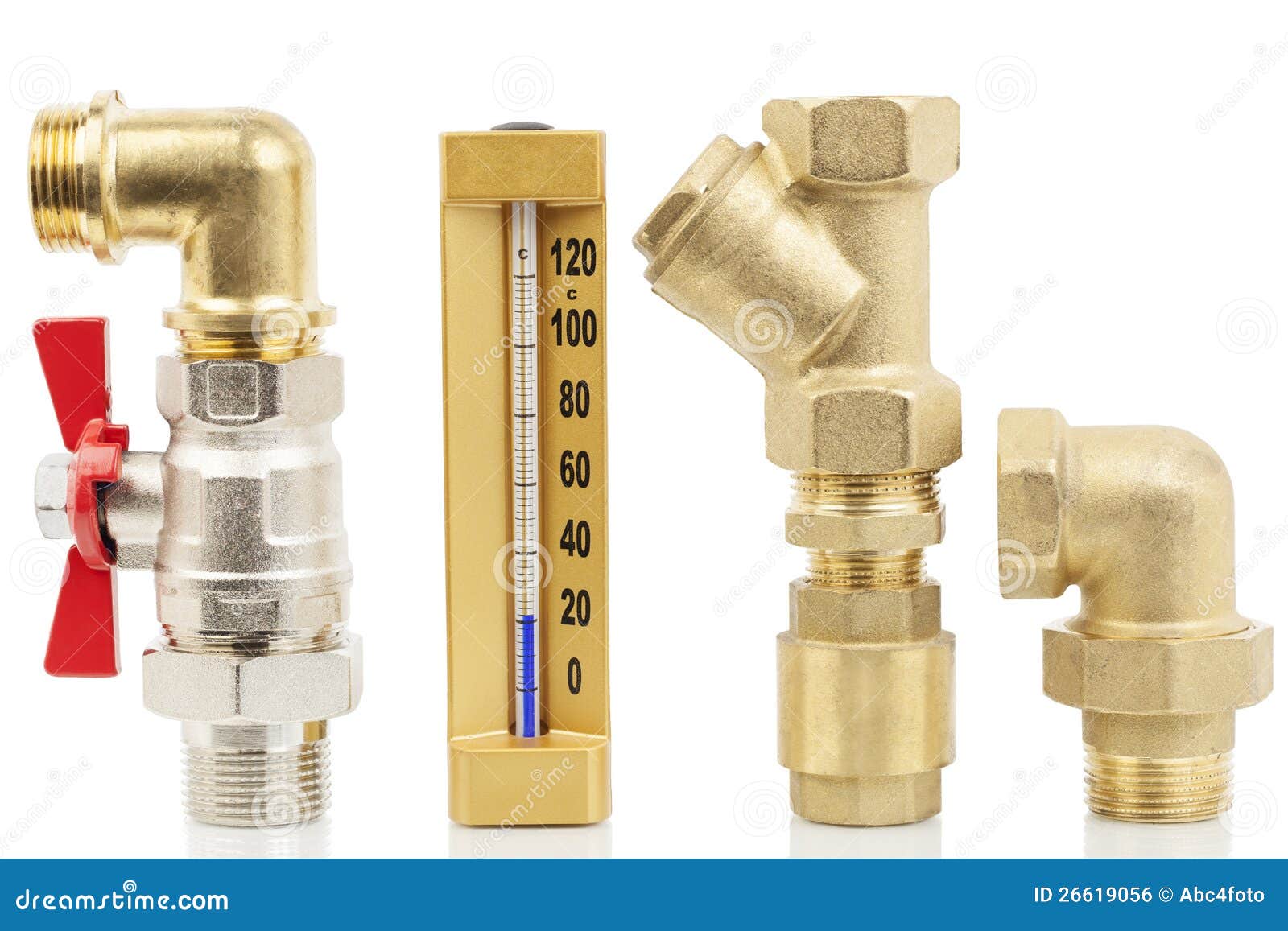 Parts of the Heating System Stock Photo Image of industrial