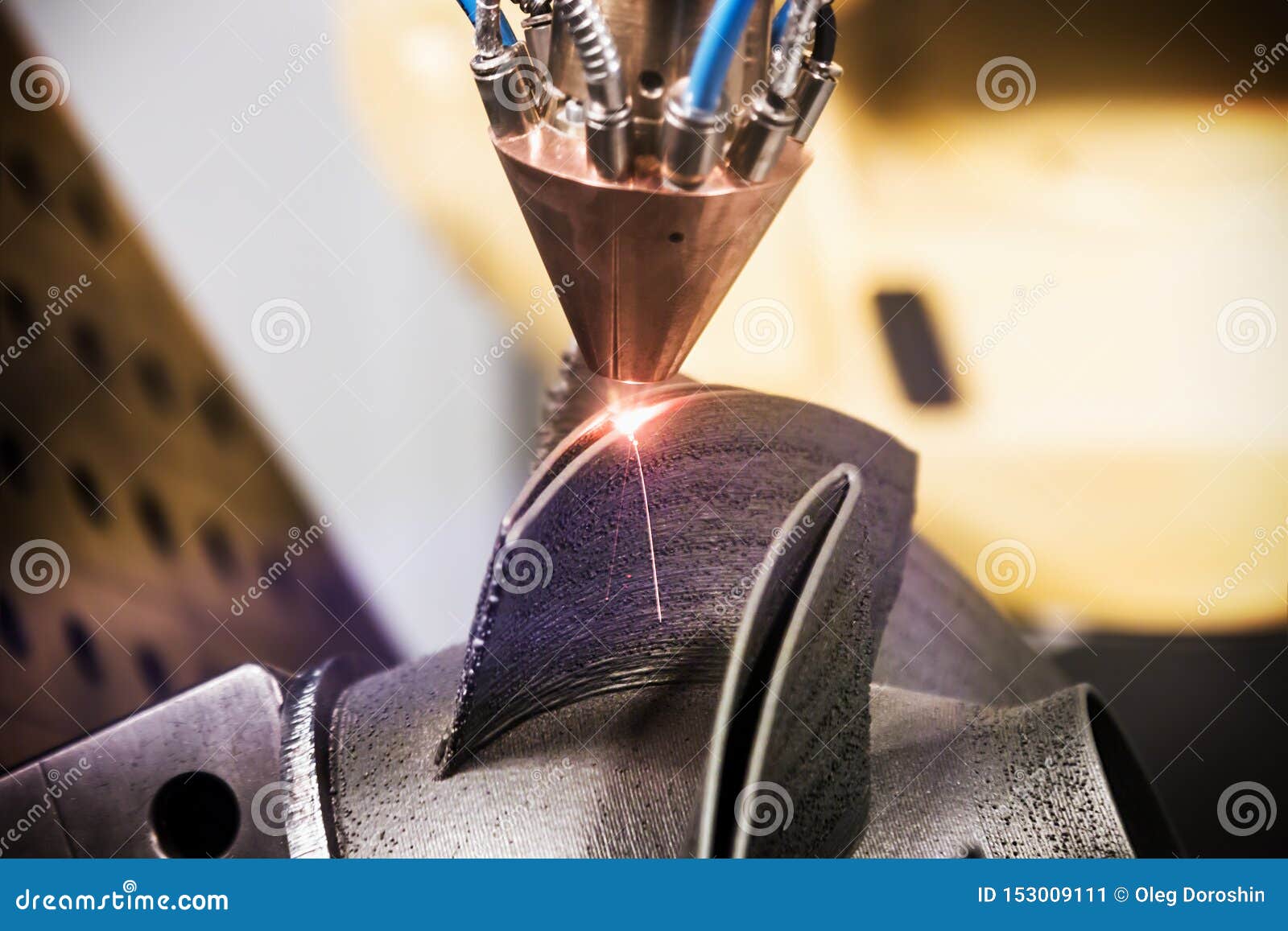 Parts and Parts of Machine Tools for Metalworking Stock Image Image