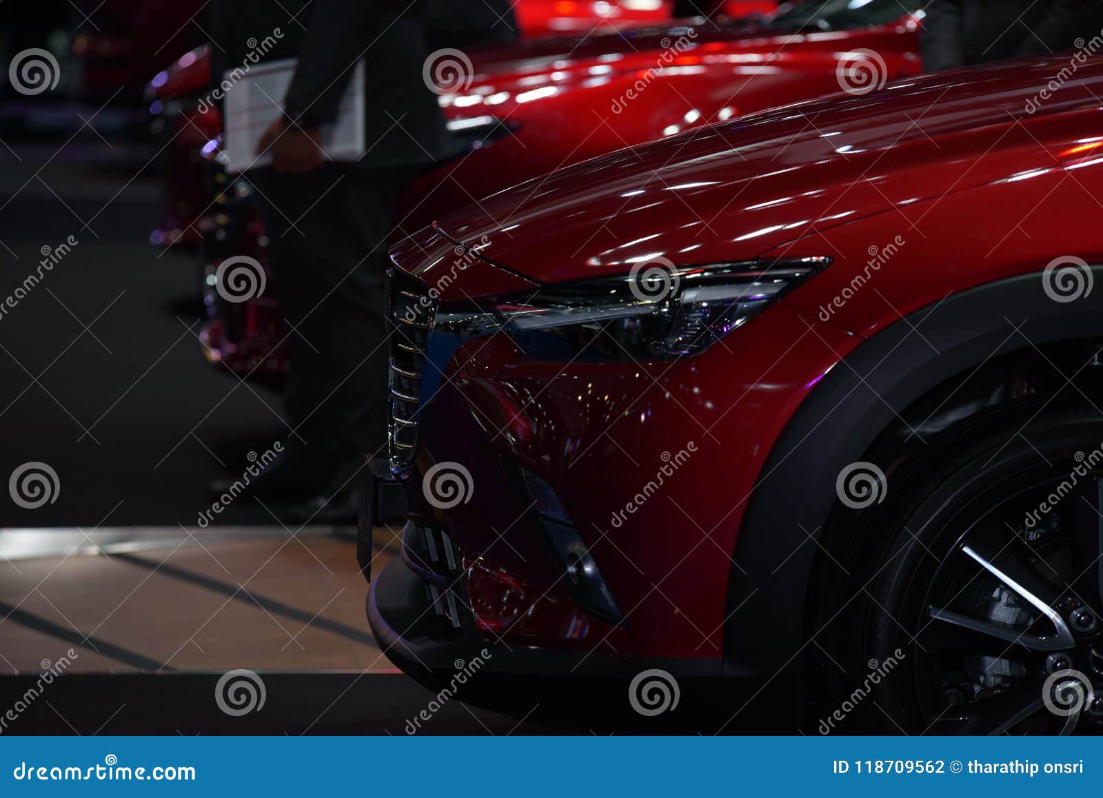 Parts Of The New Car Stock Photo Image Of Headlights