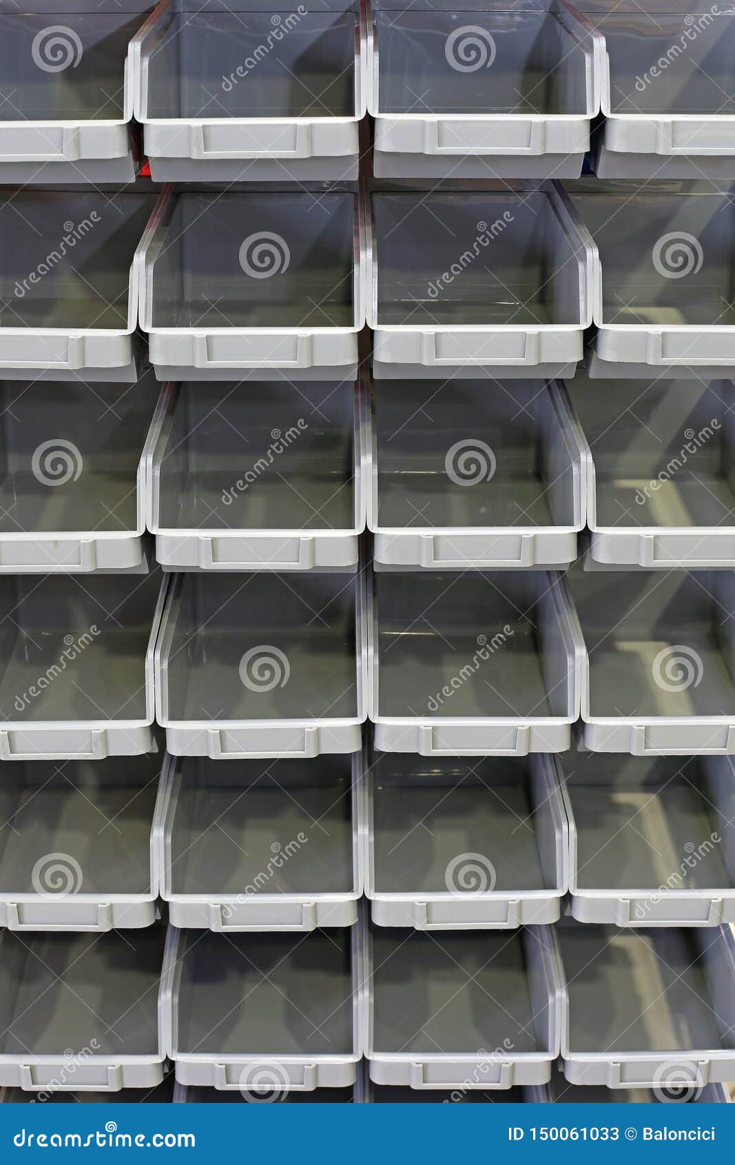 Parts Storage Organizer stock image. Image of rack, store - 150061033
