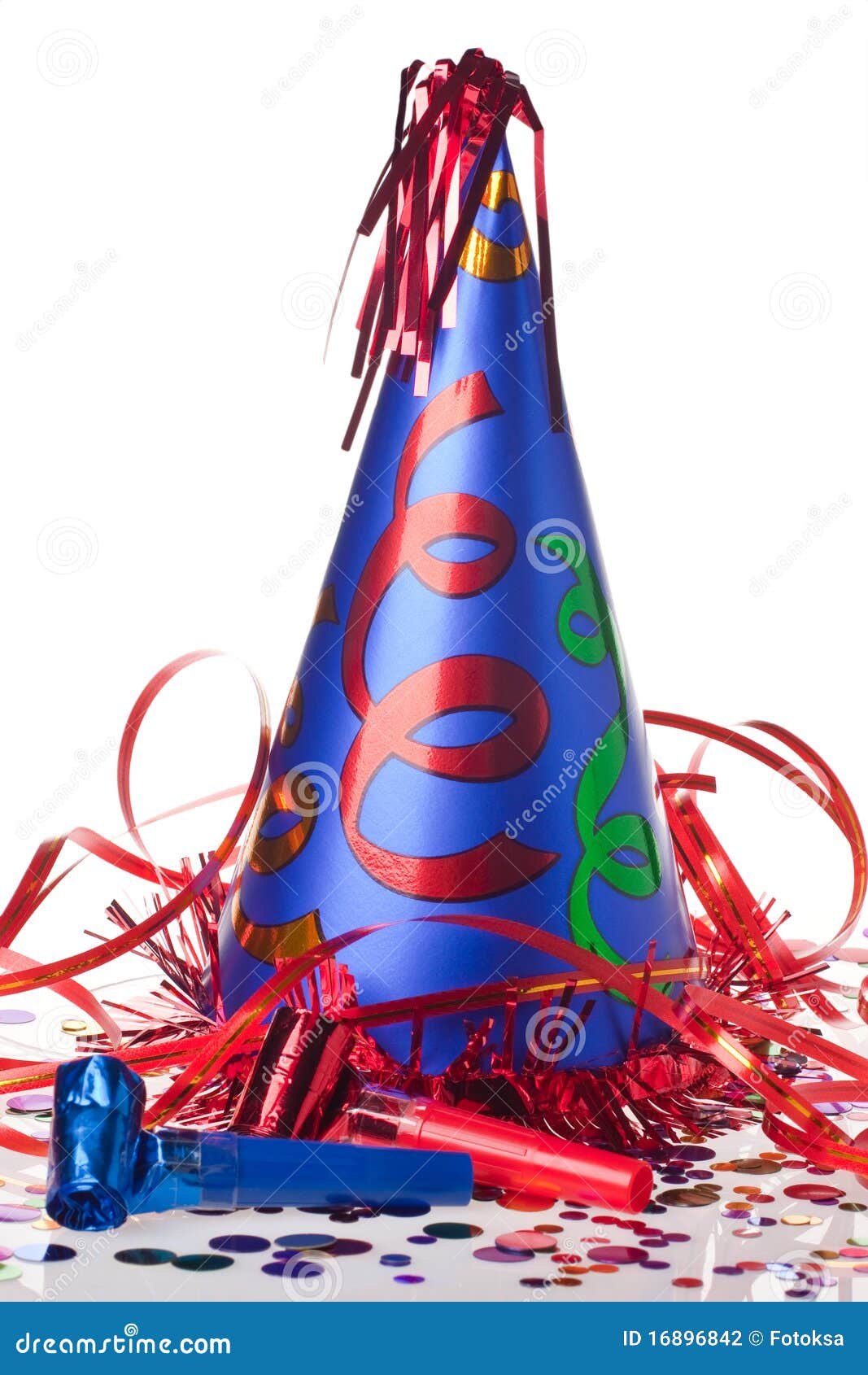 Party accessories stock photo. Image of multi, fringe 16896842