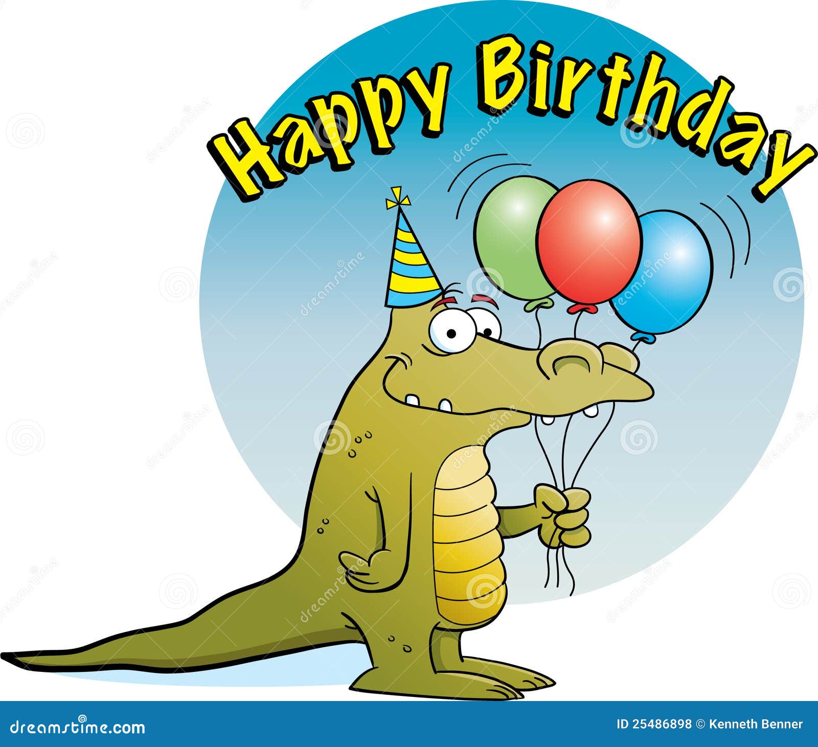 Free Alligator Party Printable