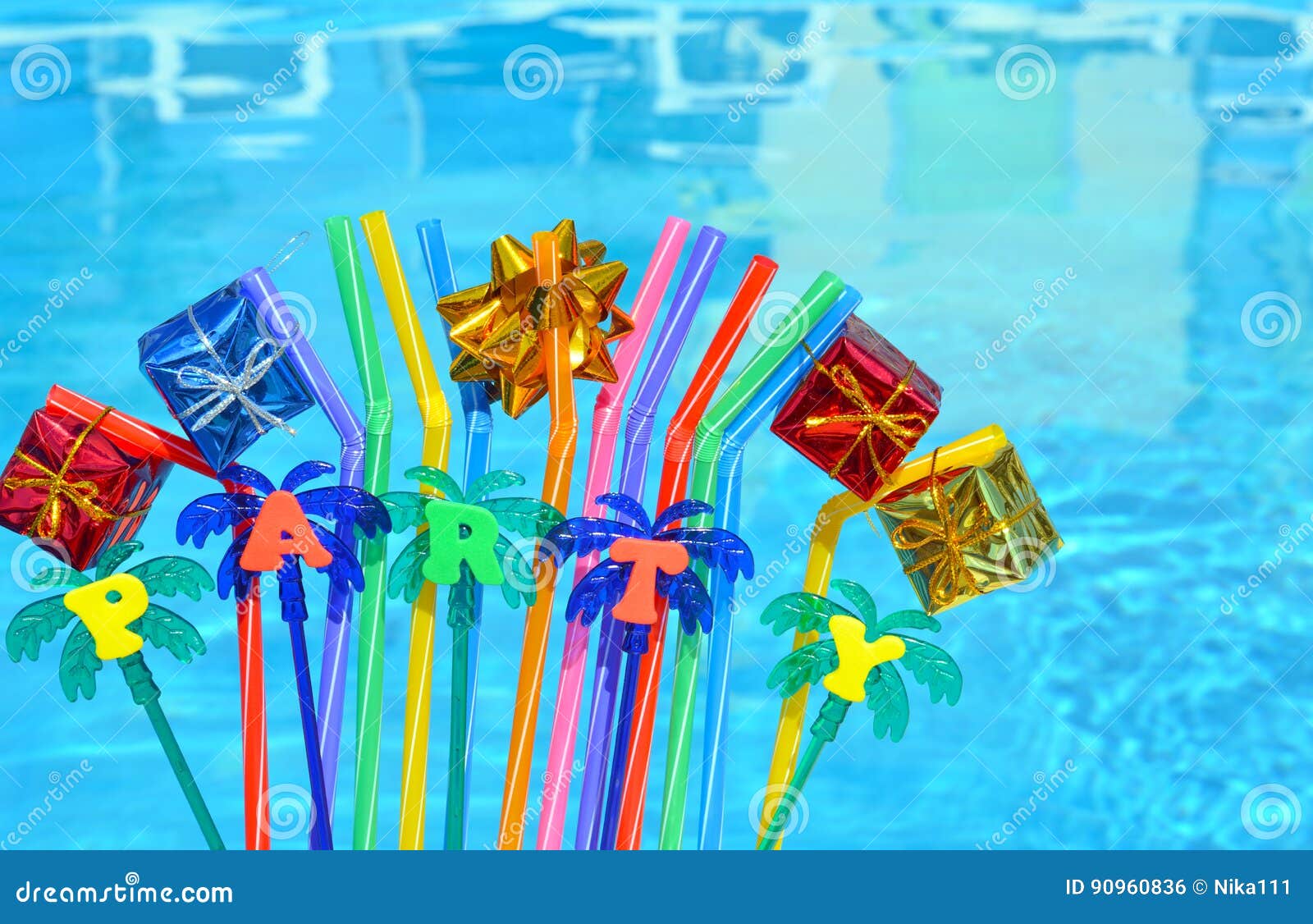 Pool Party Backdrop Summer Beach Pool Party Decorations 