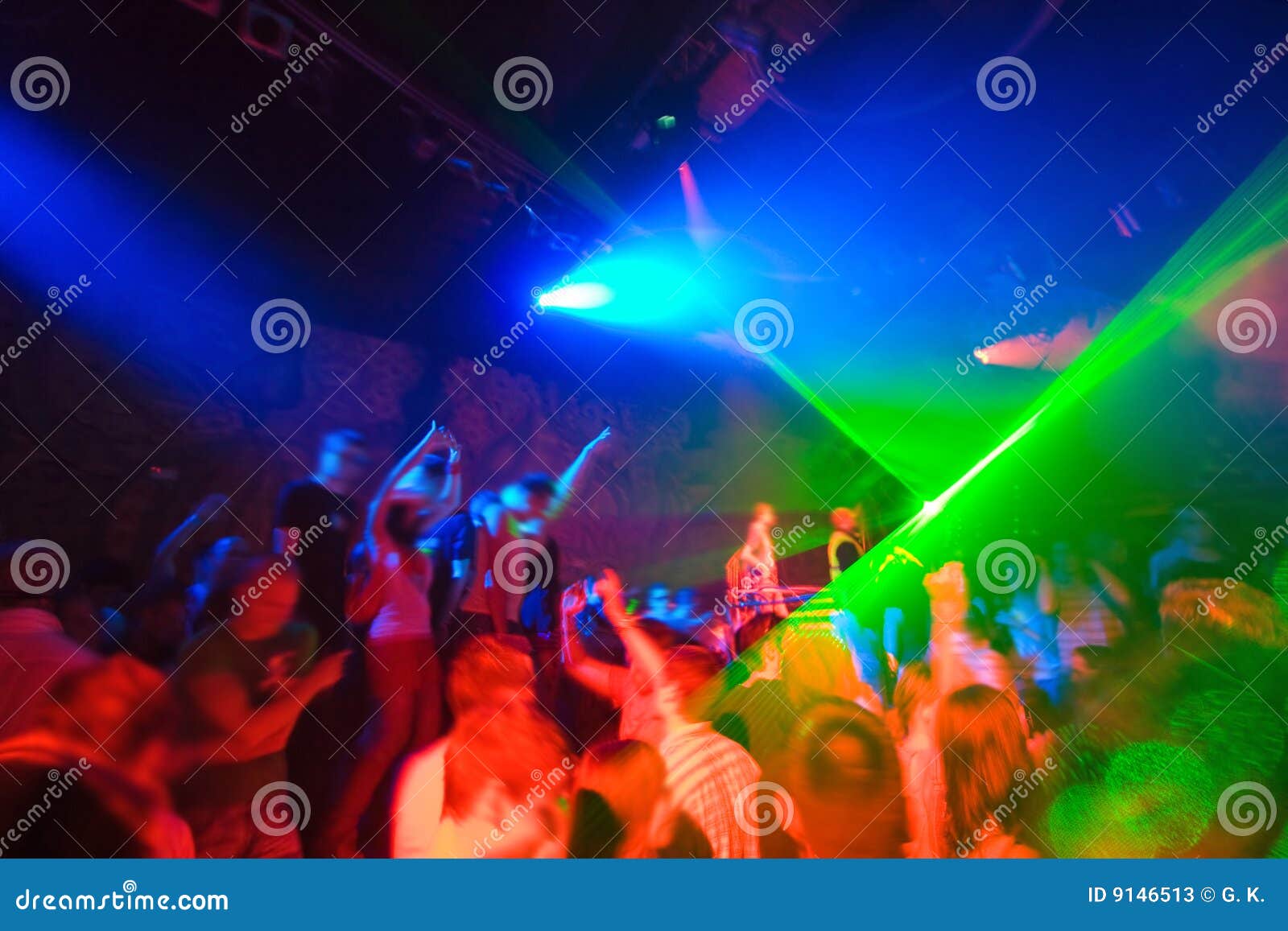 Party at Disco concert stock image. Image of deejay, feeling - 9146513