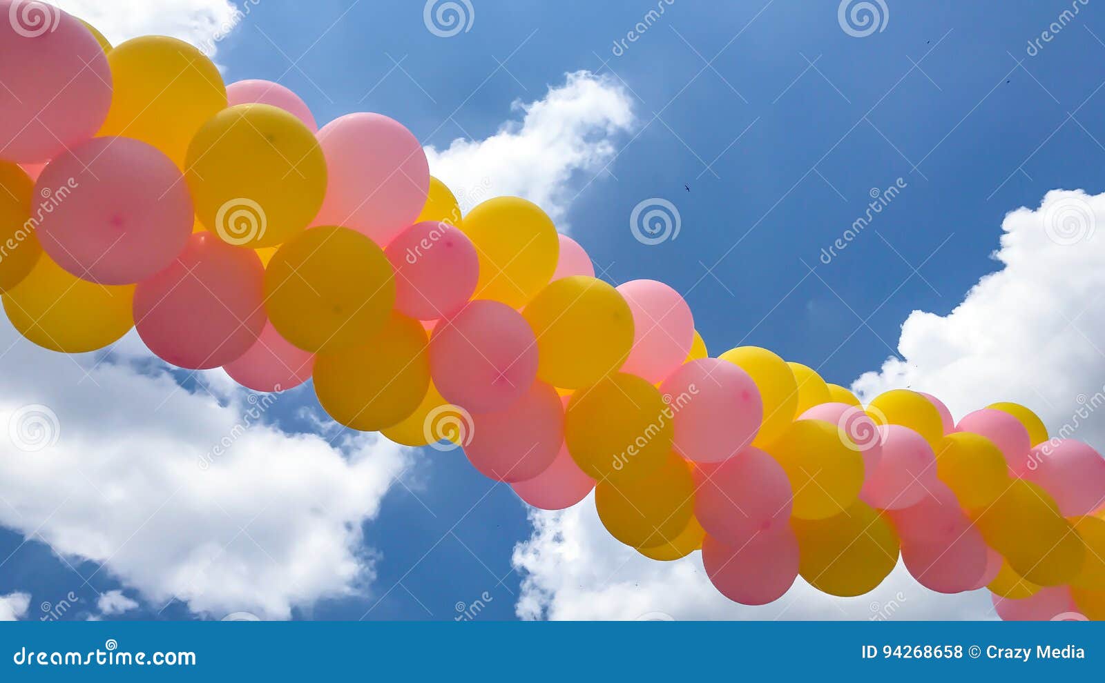 Party and event balloons stock photo. Image of editing 94268658