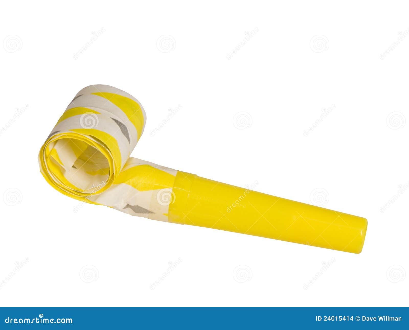 Party favor horn isolated stock photo. Image of clipping - 24015414