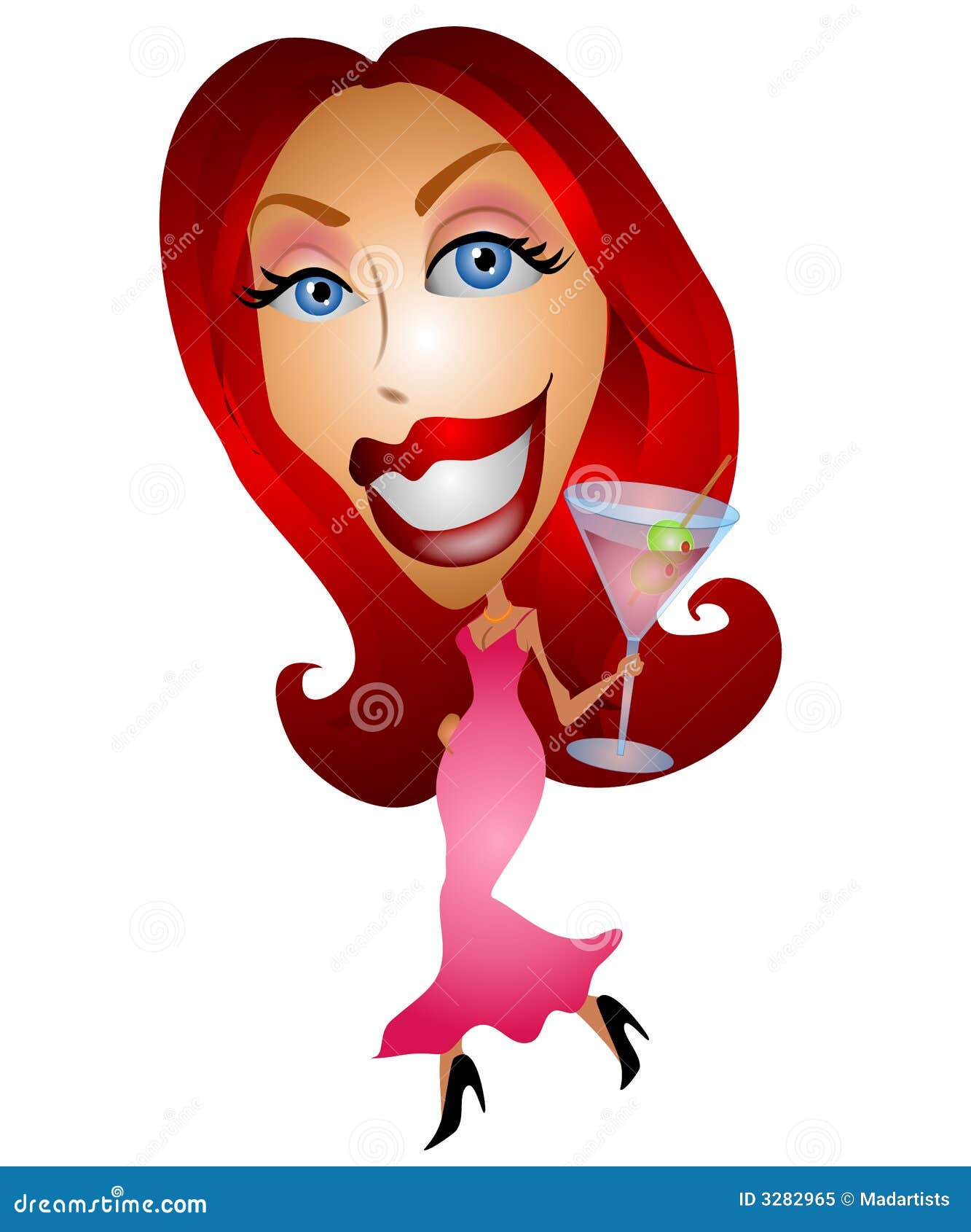 free clip art party girl - photo #21