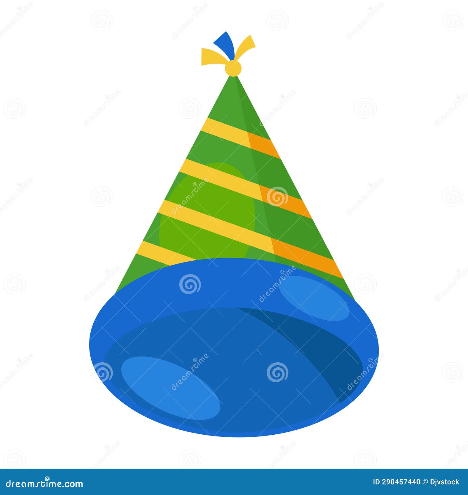 Party hat celebration icon stock illustration. Illustration of