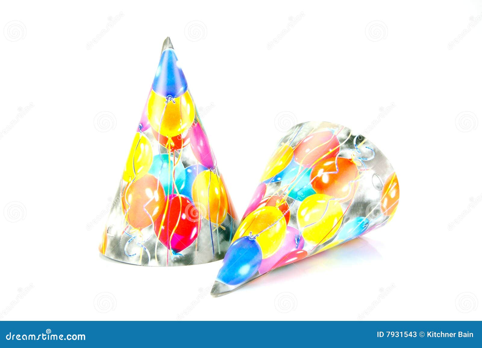 Party Hats stock image. Image of child, white, celebration - 7931543