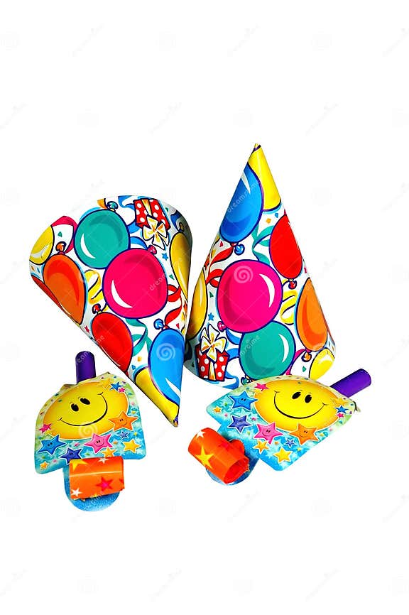 Party Hats and Noise Makers Stock Photo Image of party, festive 837276