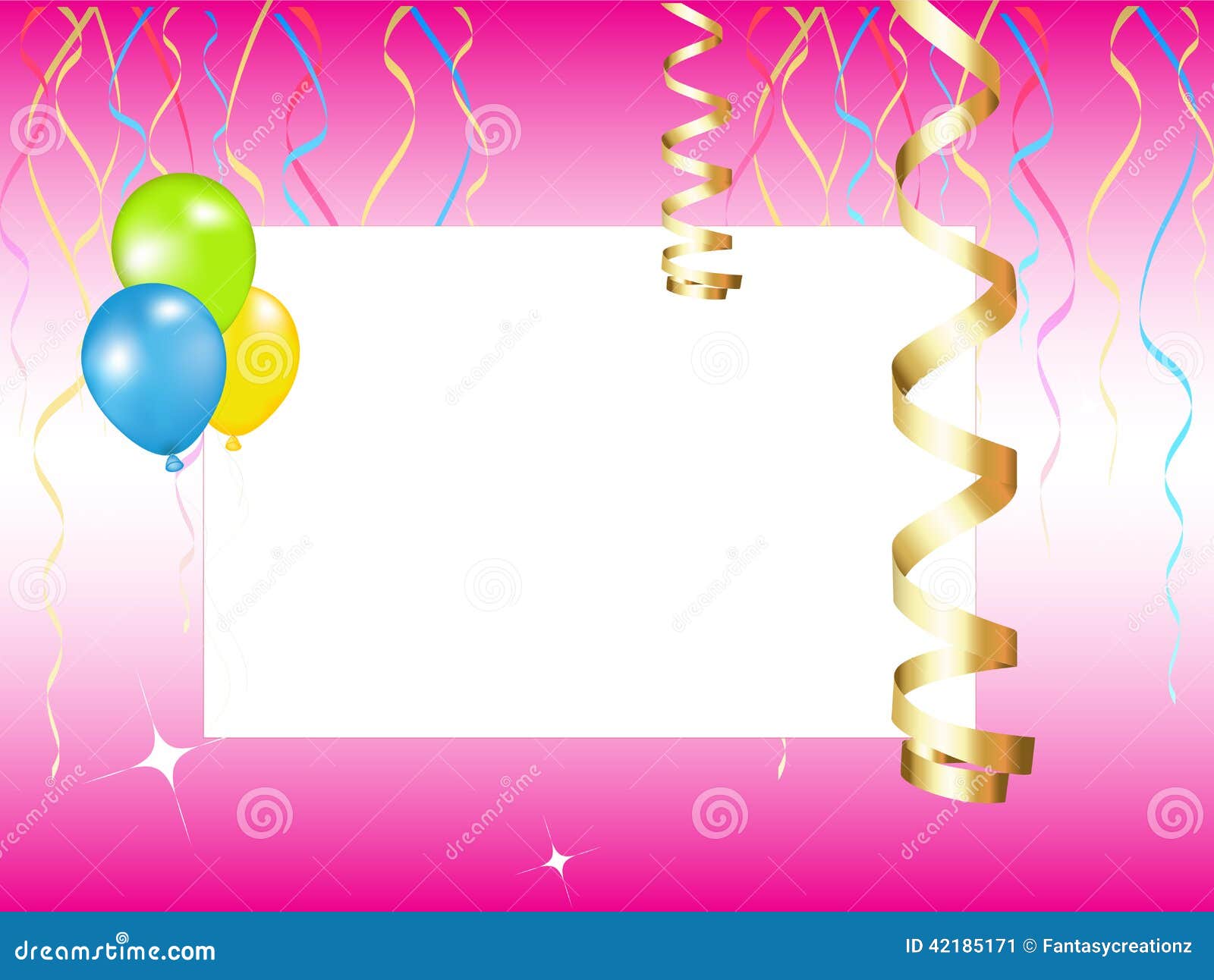 Party Invitation stock vector. Illustration of decoration - 42185171