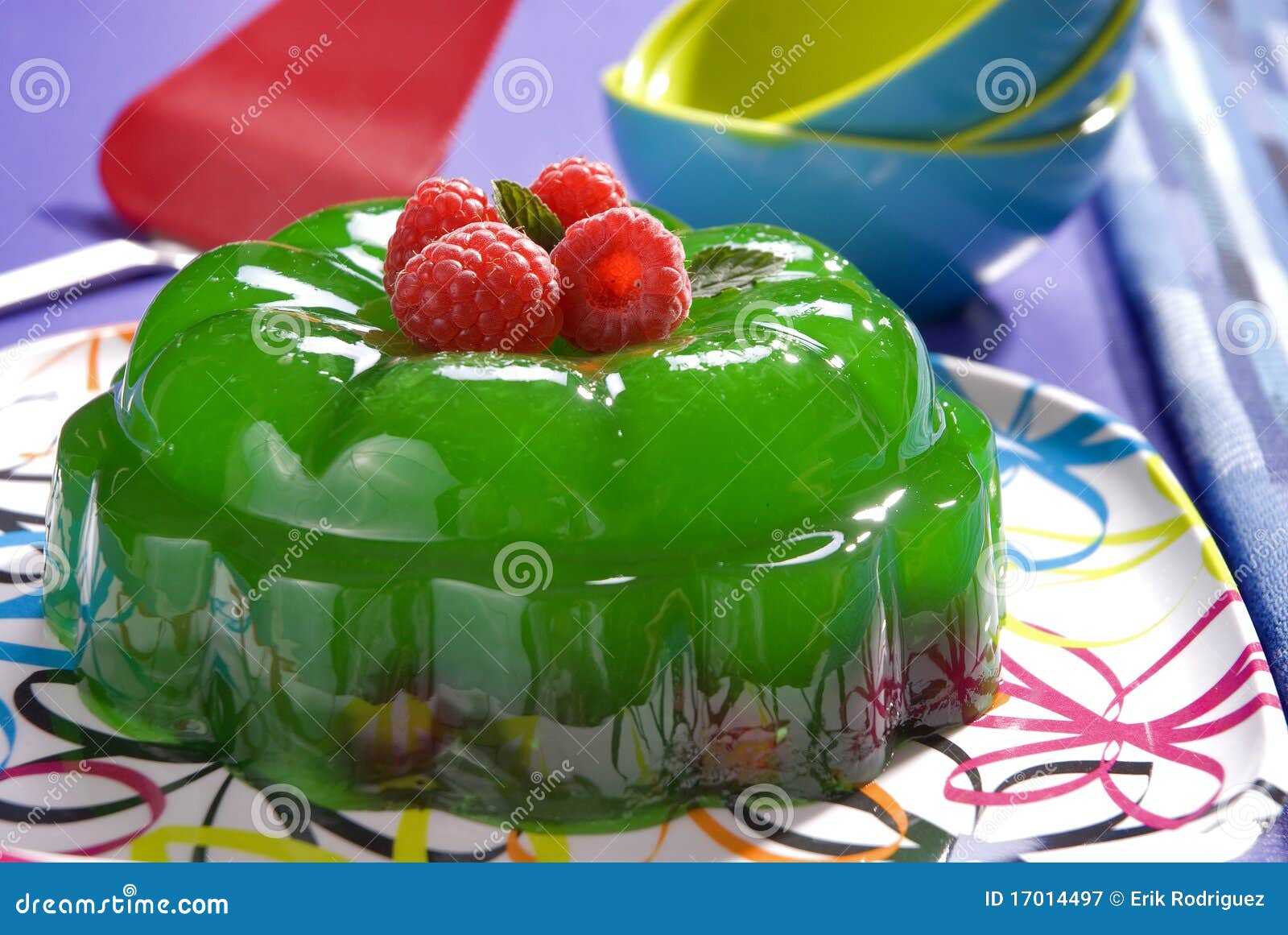 Party jelly dessert stock image. Image of nutrition, mexico 17014497