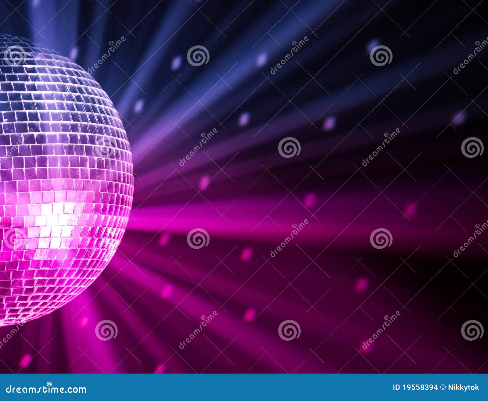 Party lights disco ball stock photo. Image of leisure 19558394