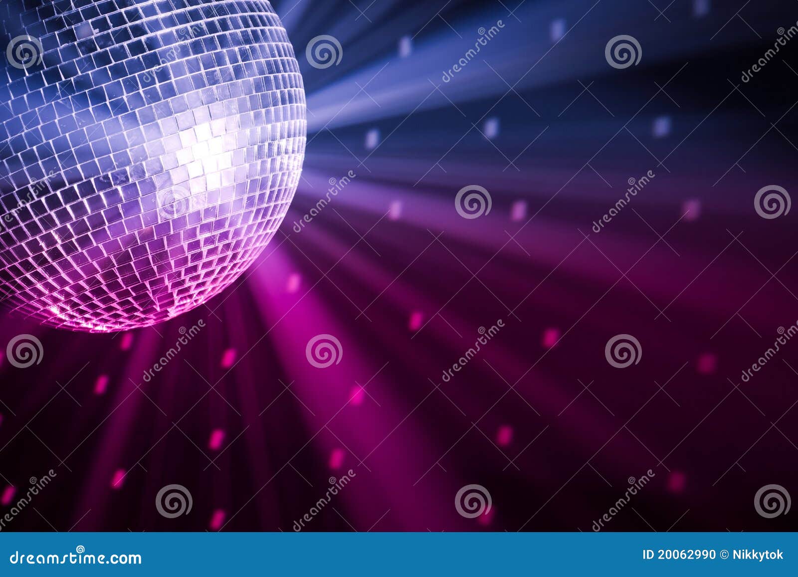 party lights disco ball