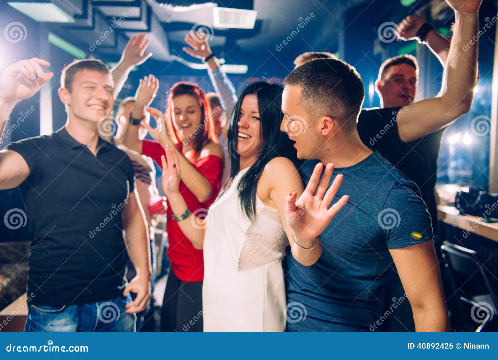 Party people stock photo. Image of adult, indoor, moving - 40892426