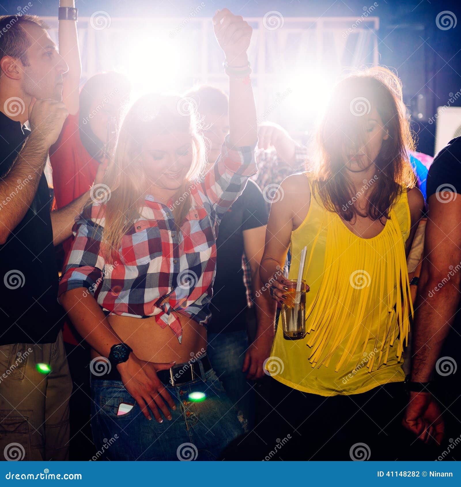 Party people stock photo. Image of dancing, excited, expression - 41148282