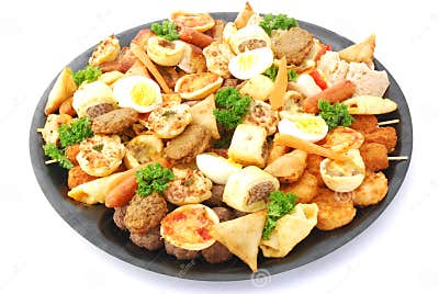 Party platter food stock photo. Image of meatball, background - 9307886