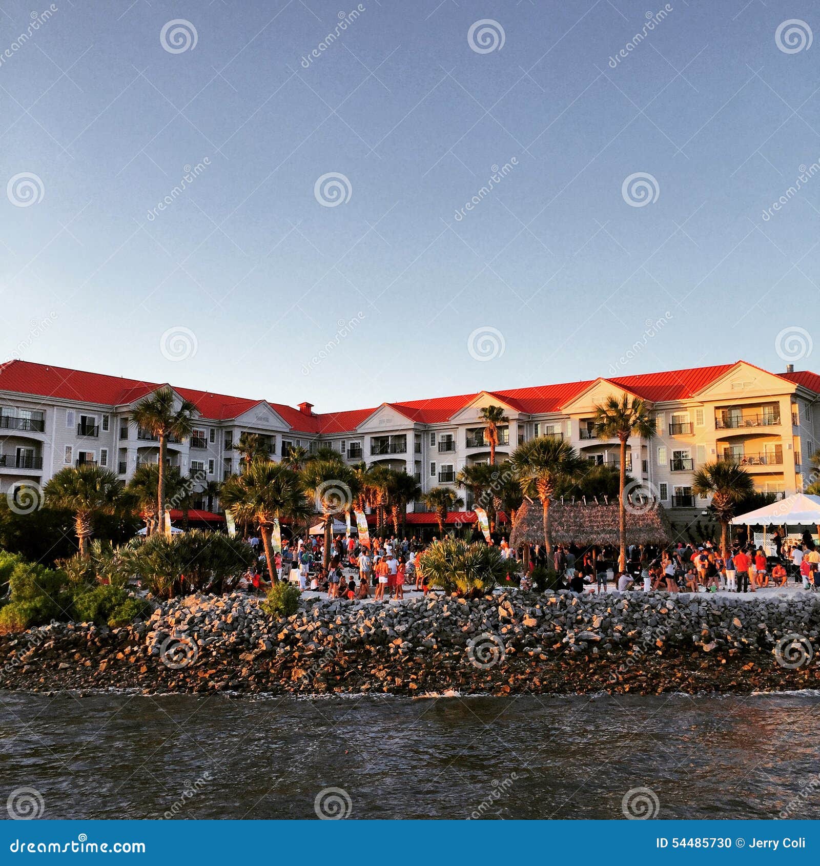 Party at the Point, Mount Pleasant, SC. Editorial Image Image of