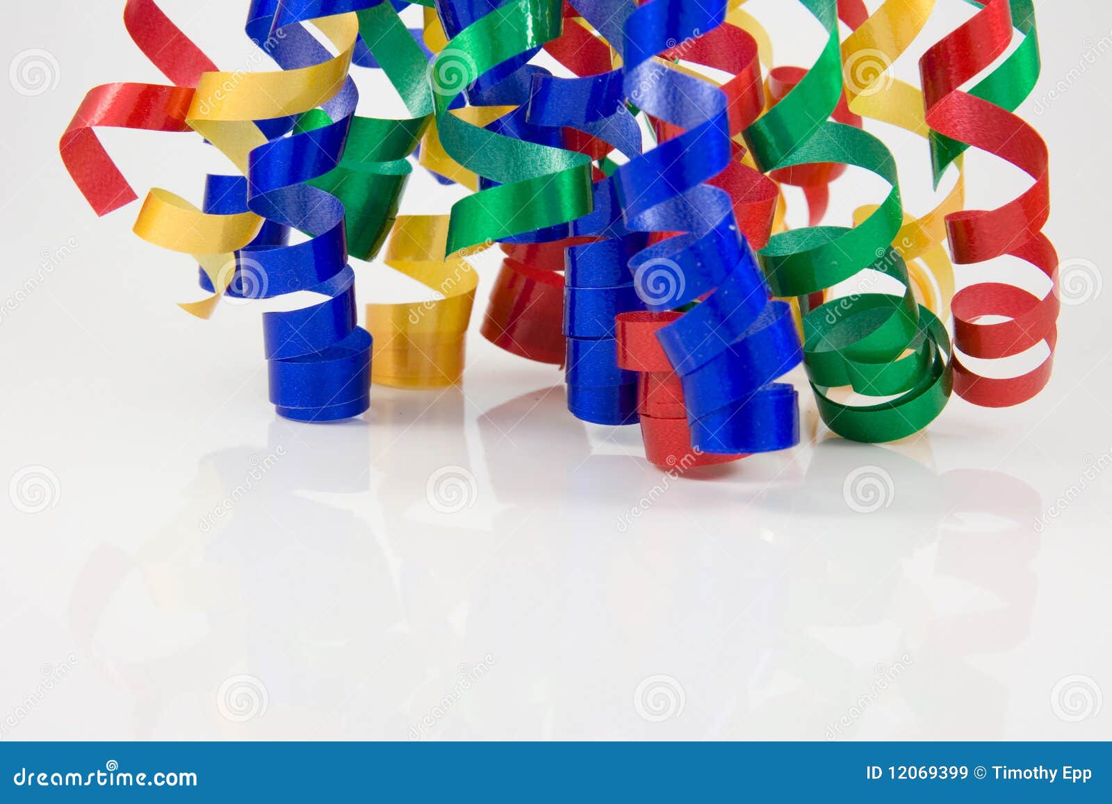 Party Ribbons Stock Image Image Of Background Christmas 12069399