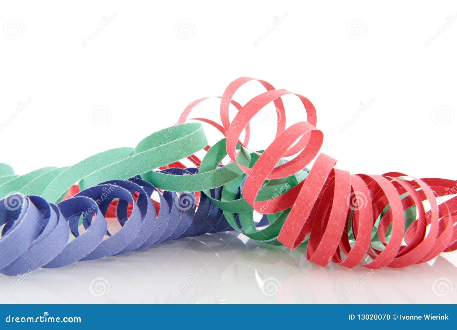 Party streamers stock photo. Image of paper, party, carnival 13020070