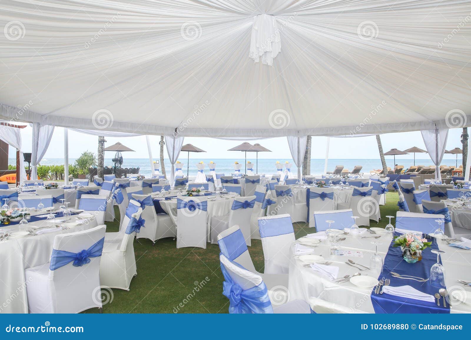 Party or wedding set up stock photo. Image of ceremony 102689880