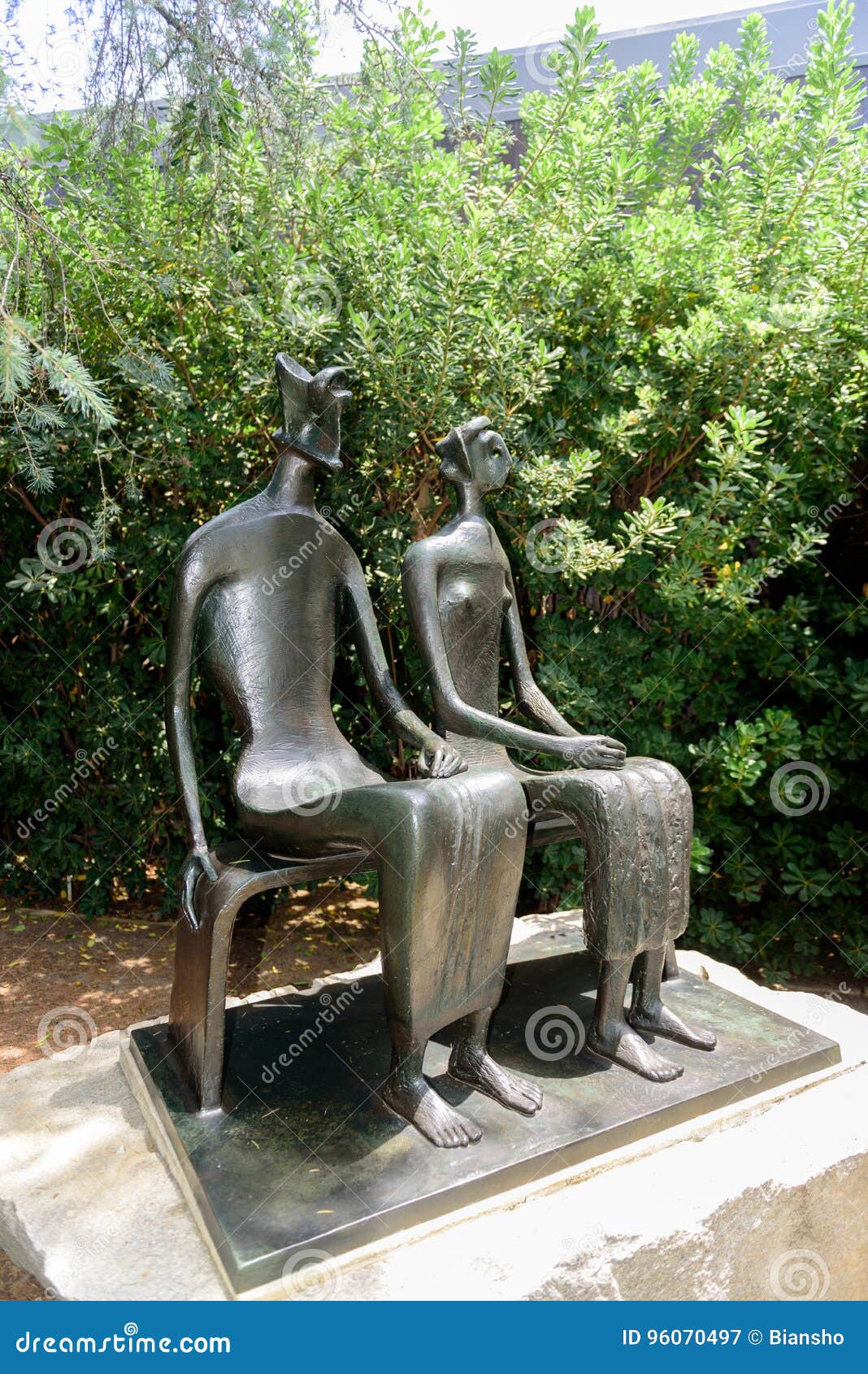 King And Queen By Henry Moore At The Norton Simon Museum