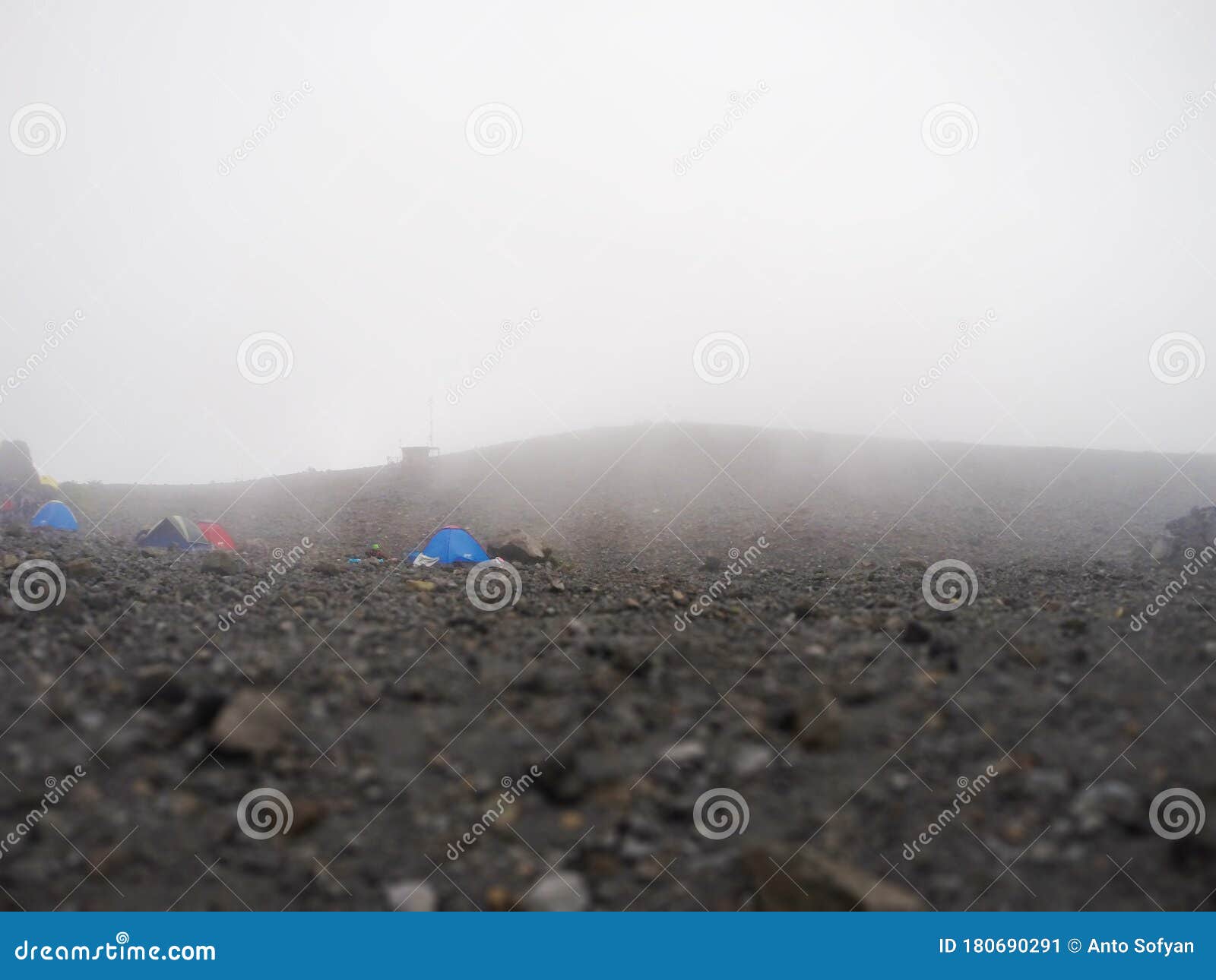 PASAR BUBRAH MOUNTAIN MERAPI INDONESIA - TILTSHIFT Editorial Photo ...